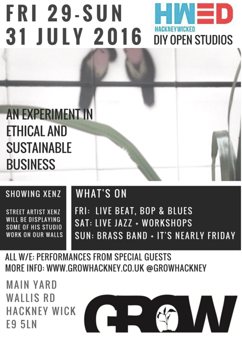 Hackney WickED 2016 DIY Open Studios