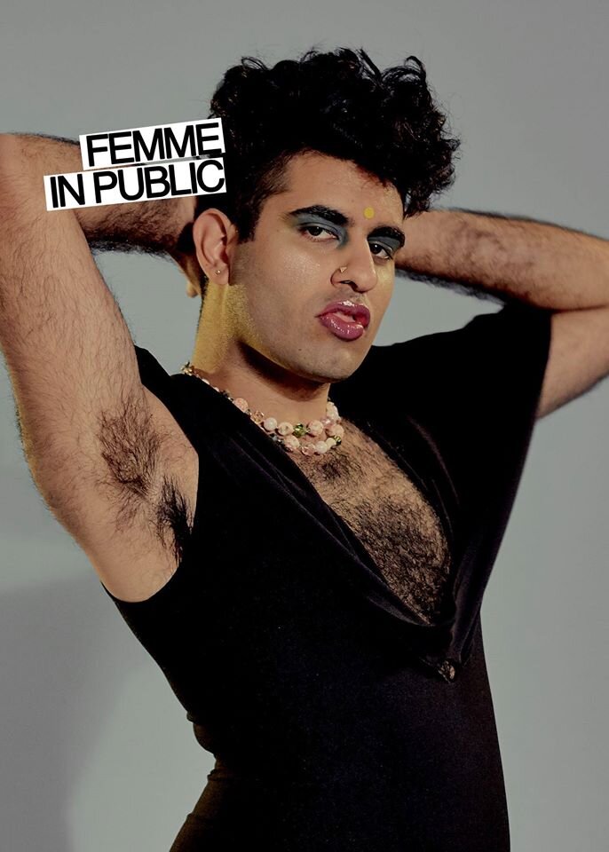 Femme in London. Alok Vaid-Menon + Friends