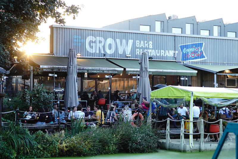 Food and drink discount at Grow if you live or work within a mile of