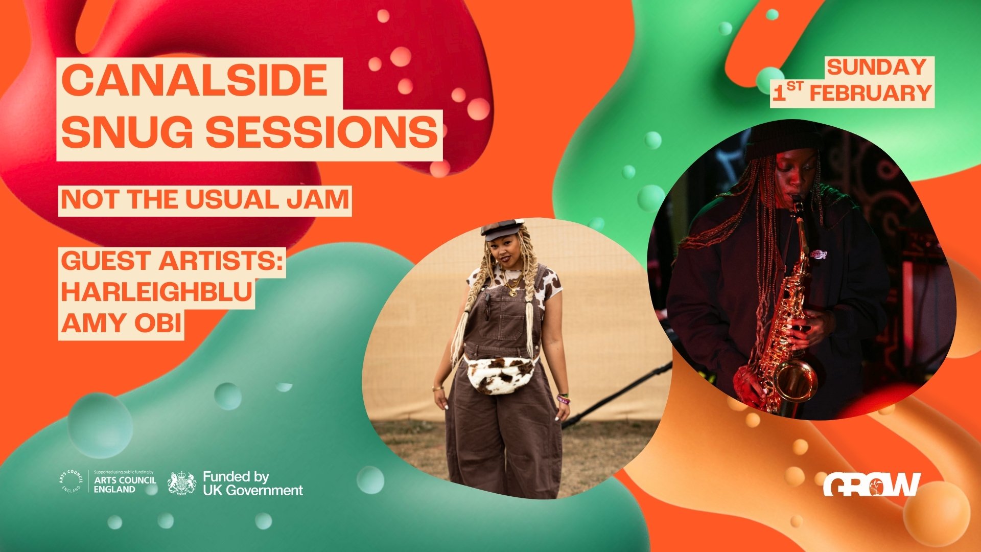 CANALSIDE SNUG SESSIONS SPECIAL: NOT THE USUAL JAM SESSION // SPECIAL GUESTS // OPEN JAM // FREE 