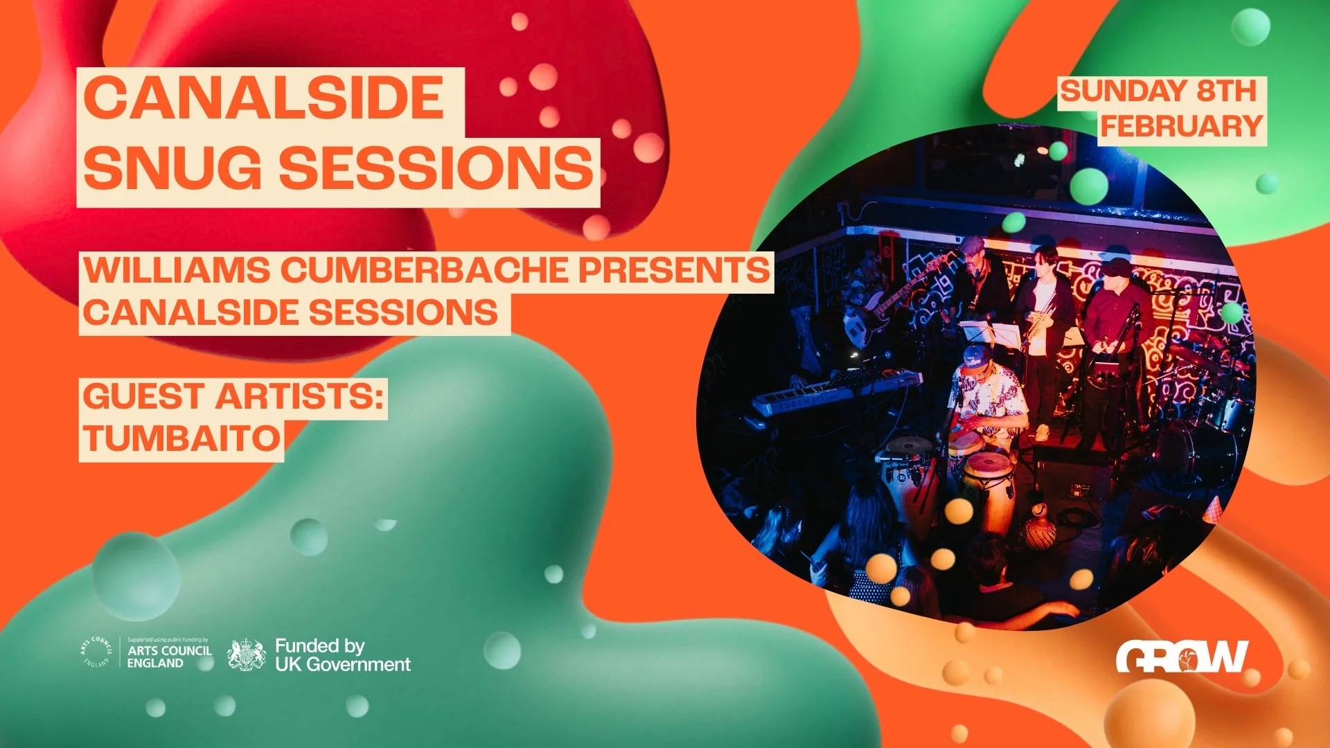 CANALSIDE SESSIONS // TUMBAITO // LIVE MUSIC // FREE