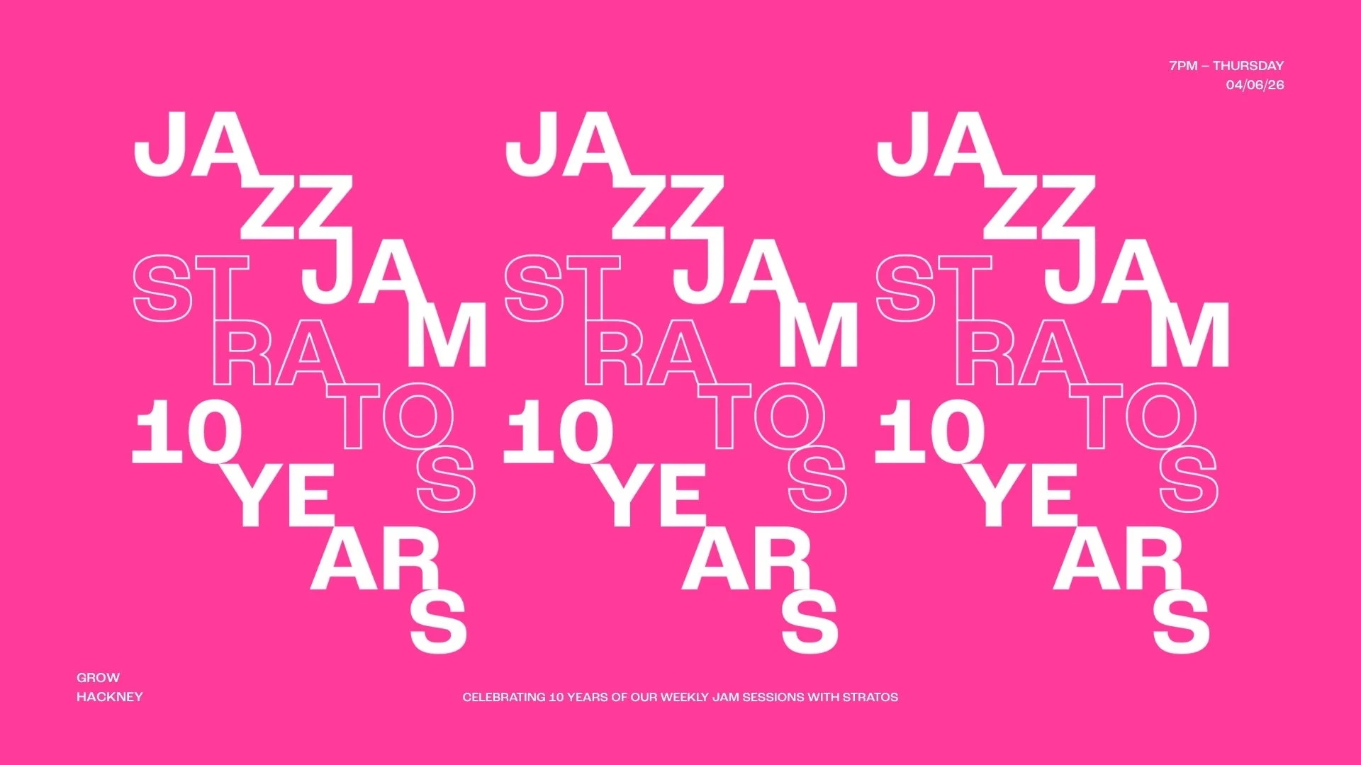 10 YEARS OF JAZZ JAM WITH STRATOS