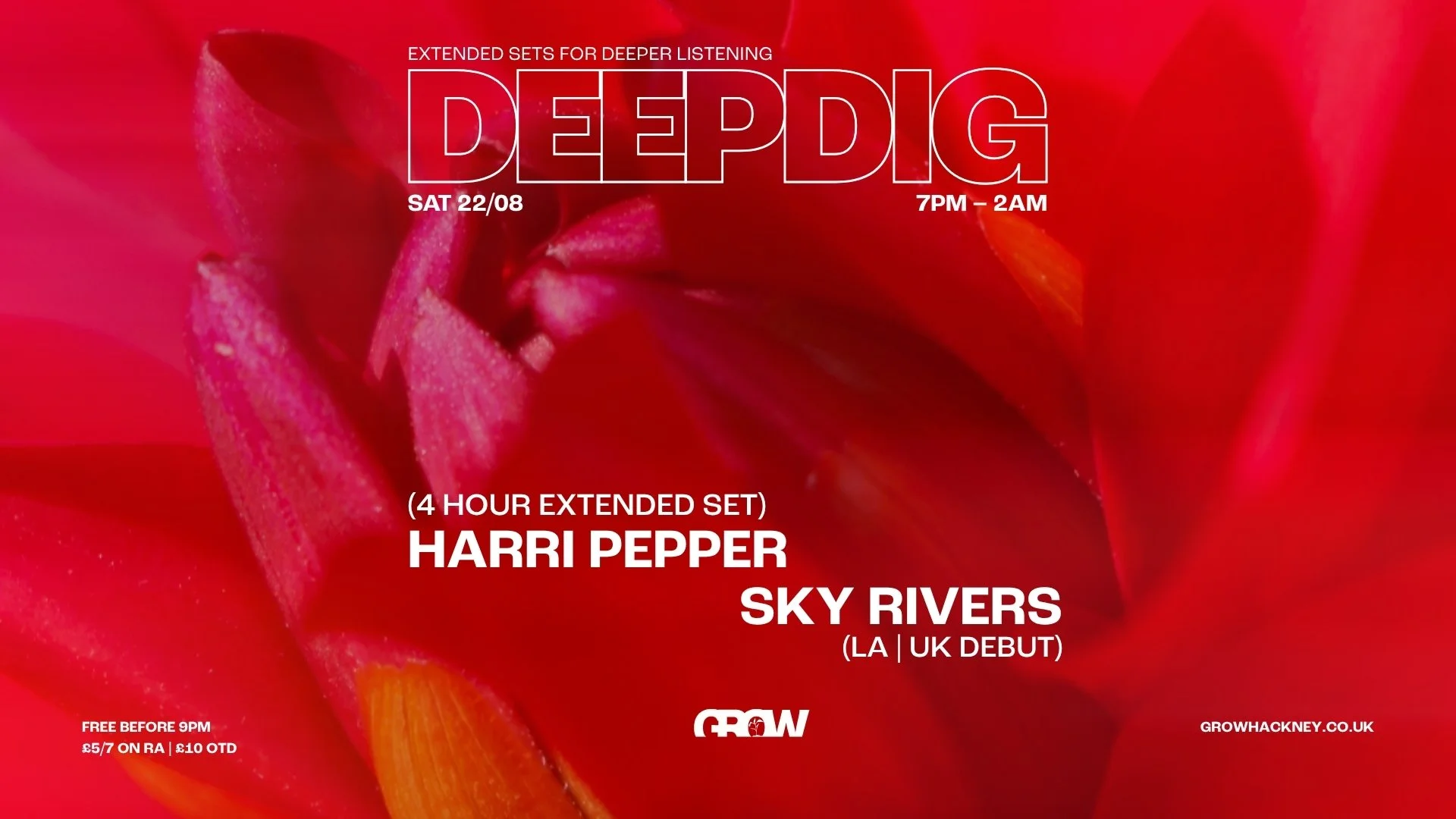 Deepdig: Harri Pepper // Sky Rivers (house, Leftfield, Techno, Chuggers)