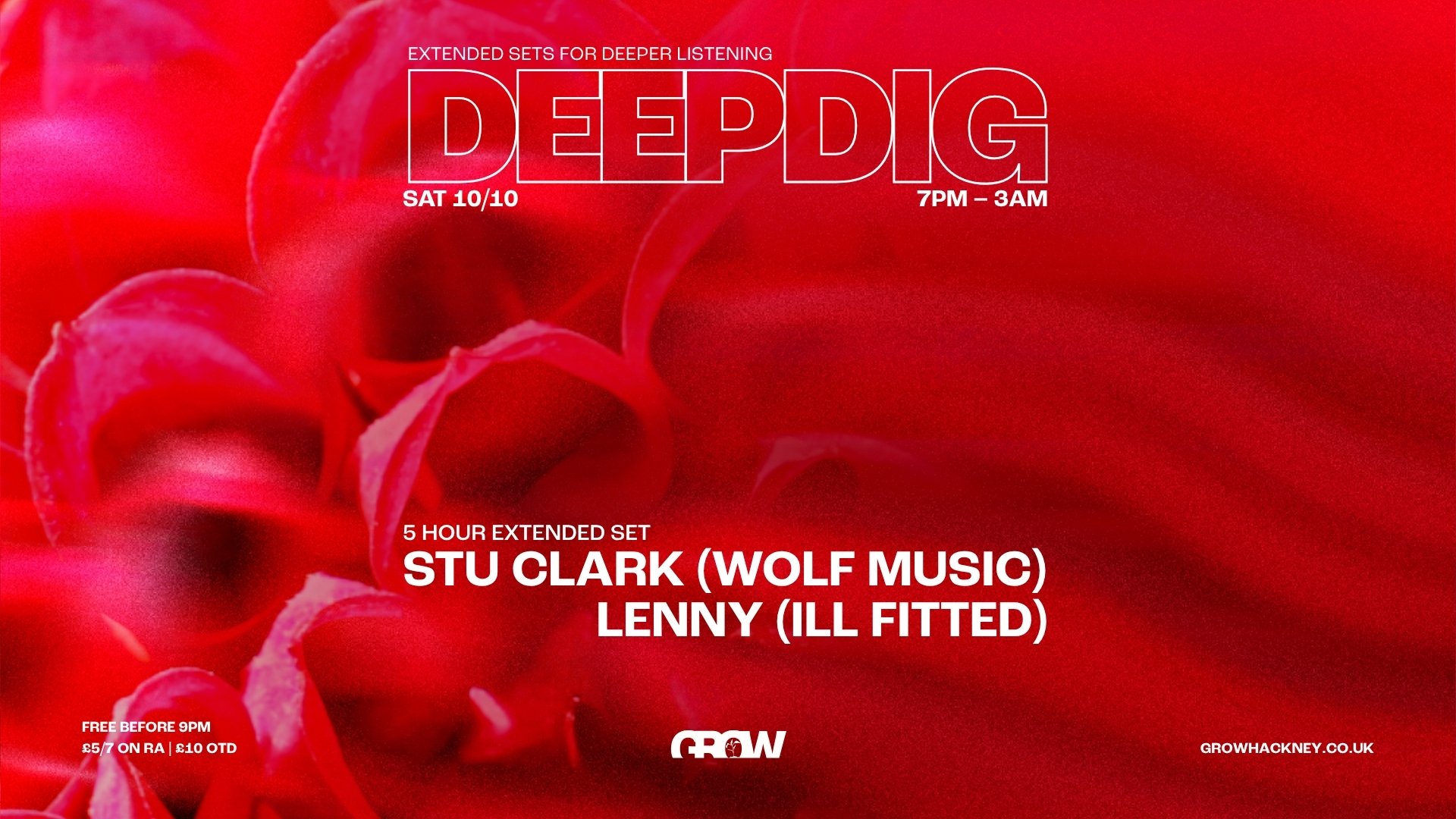 DEEPDIG: STU CLARK (WOLF MUSIC) // LENNY (ILL FITTED) (HOUSE, DEEP HOUSE)
