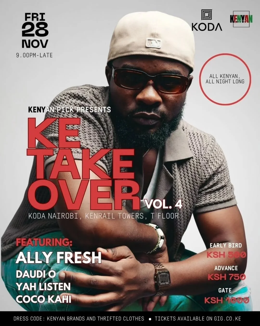 Kenyan Pick presents KE Take over