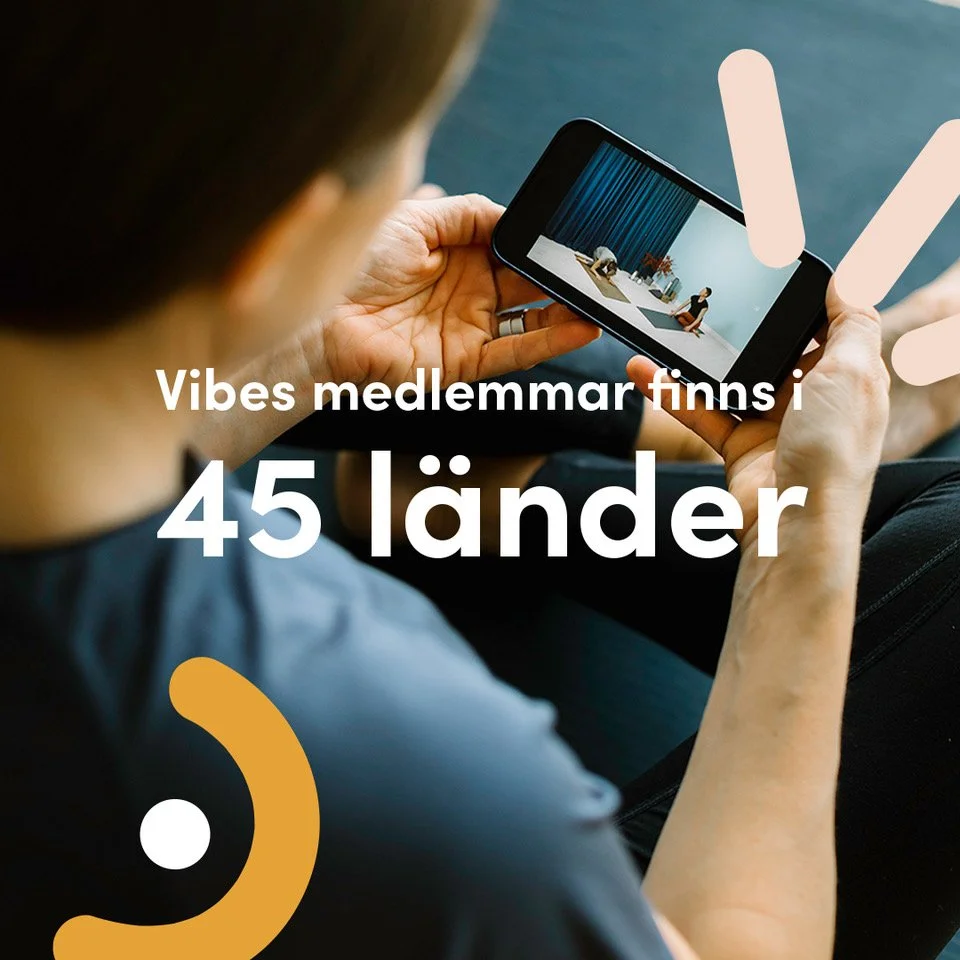 Vibes medlemmar finns i 45 länder