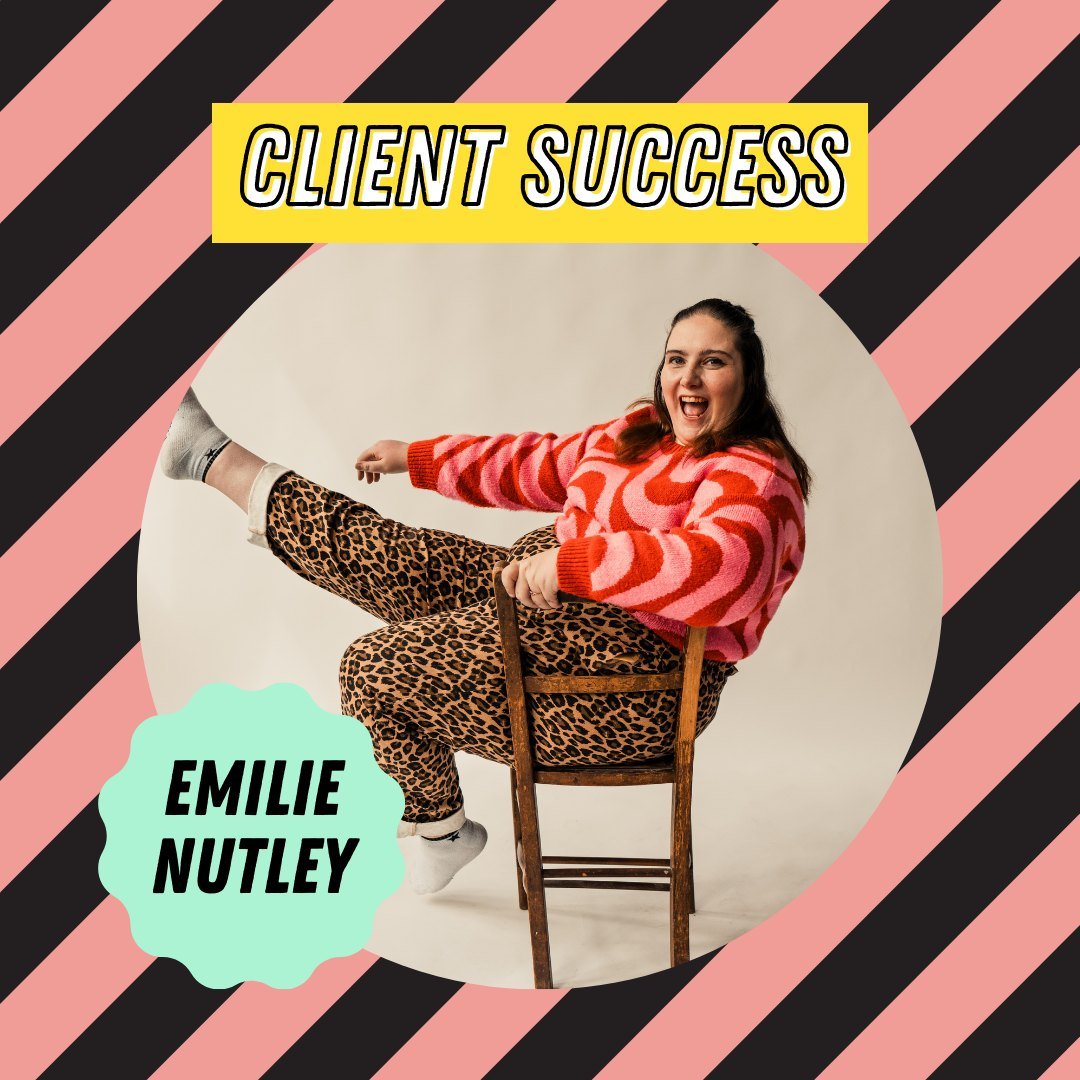 When you invest in the right mentor, business strategist and ultimate hype woman rolled into one you KNOW you're going to become the most powerful version of yourself whilst blowing up your business.

@emilienutley  didn't come to me for strategy, sh