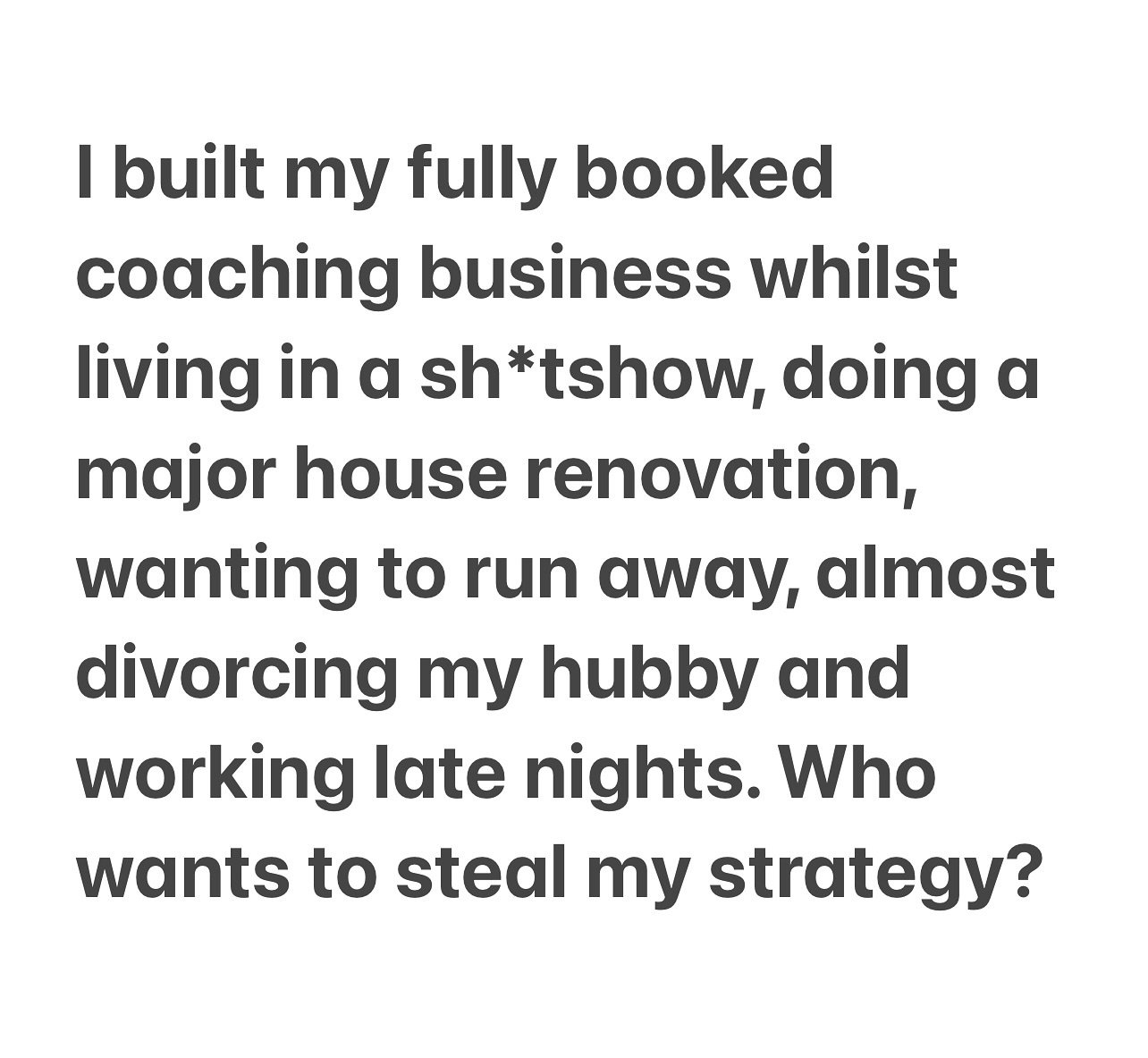 🤣🤣🤣

Girl getting sick of seeing the same old crap being regurgitated! 

I was browsing some FB groups last night and it&rsquo;s ALL the same&hellip;.

It is soooooo easy to make crazy claims in the coaching industry which ethical business owners 