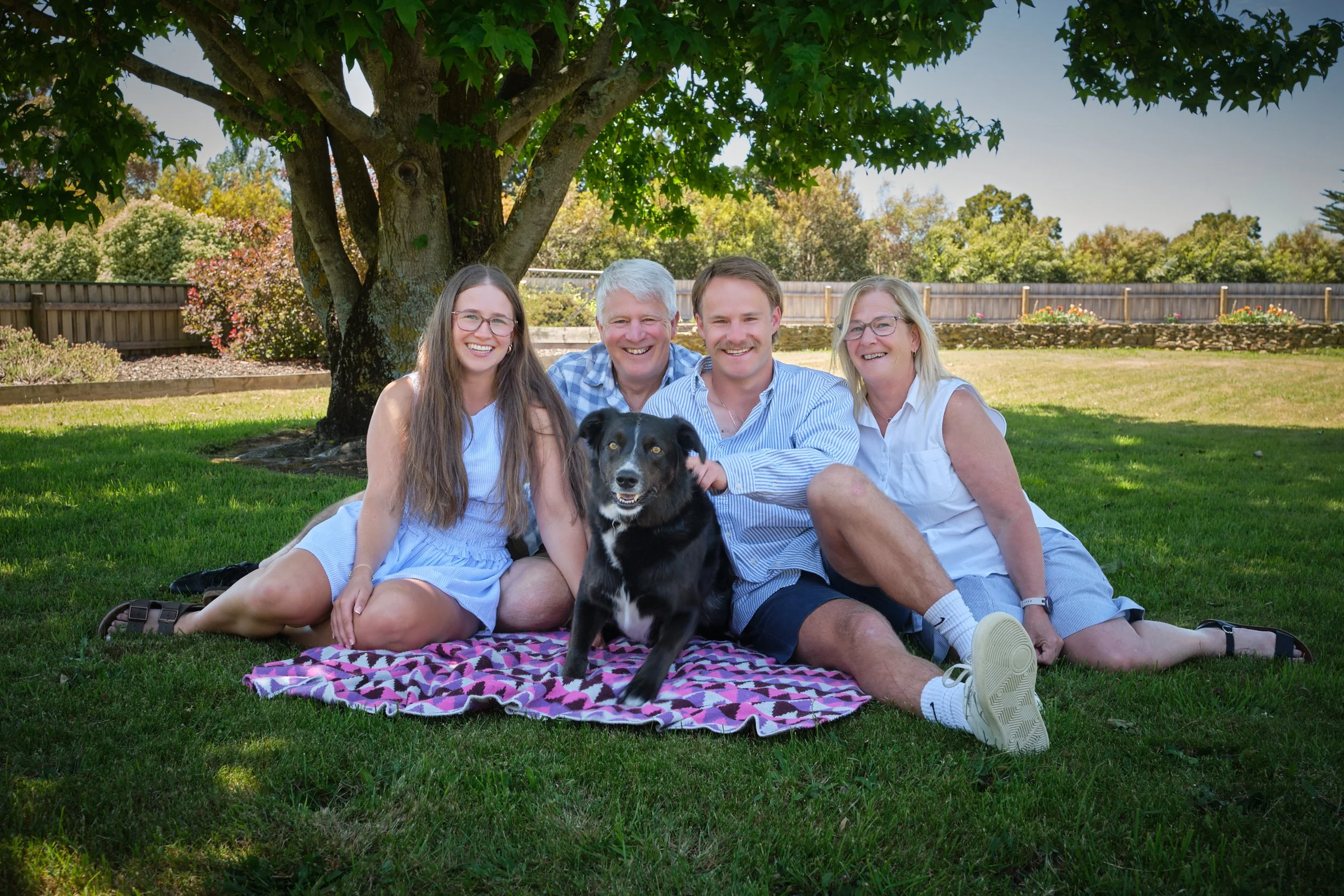 The Bourne Family - Family Photography Session at Home in Evandale, Tasmania