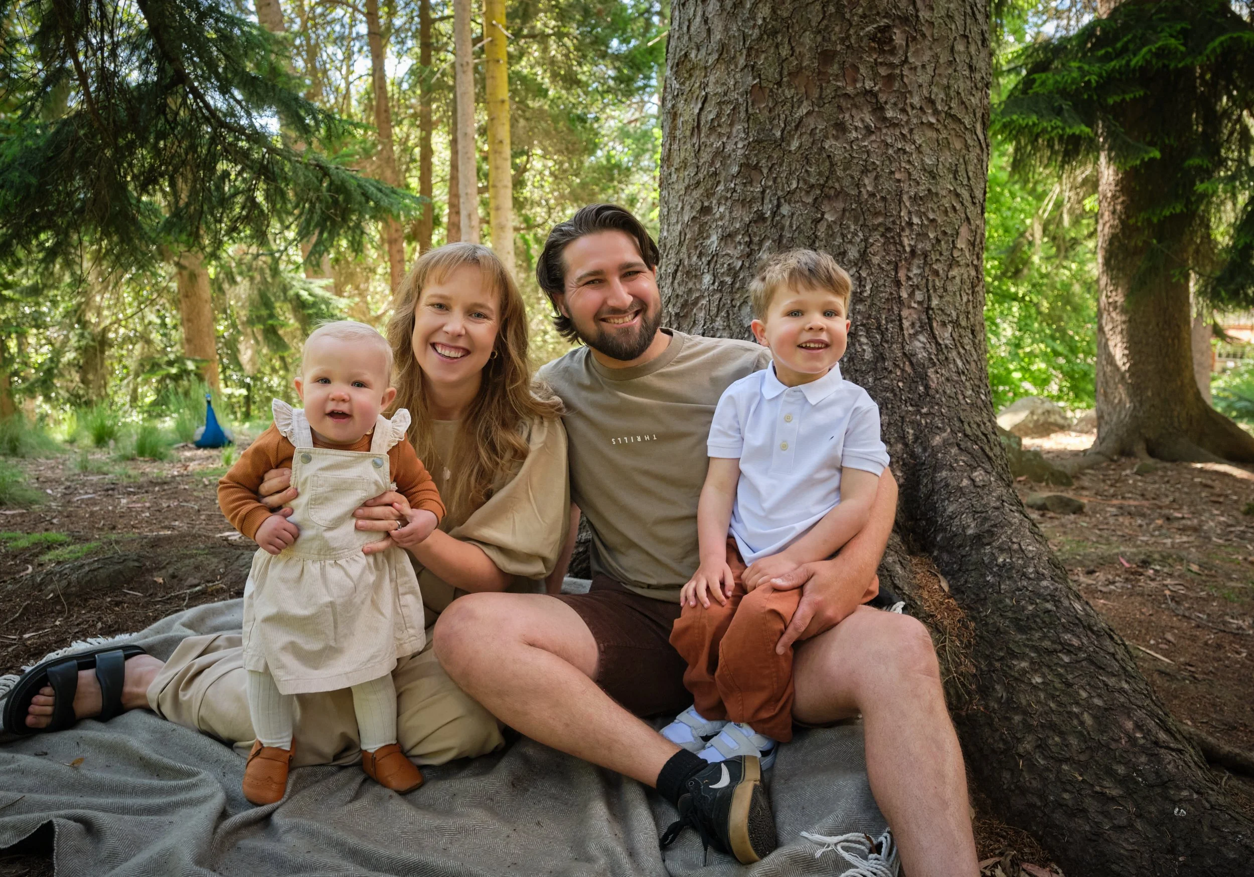 The Bauld Family — Family Session at Cataract Gorge, Launceston