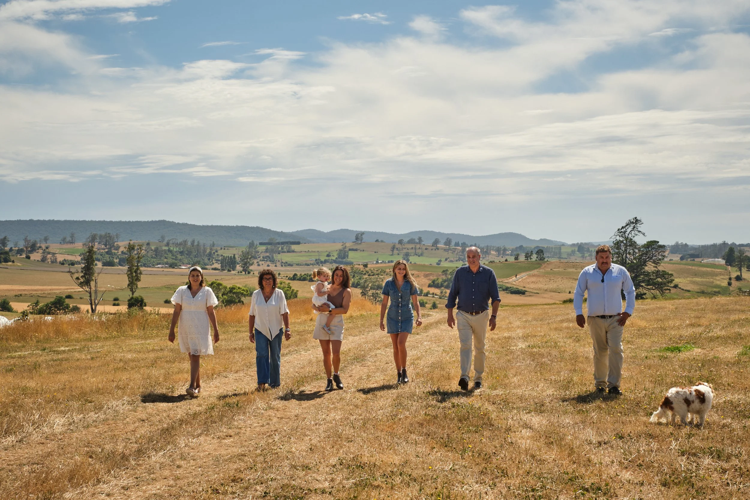 clark-launceston-extended-family-farm-walk-rural-landscape-fields-dog.jpeg