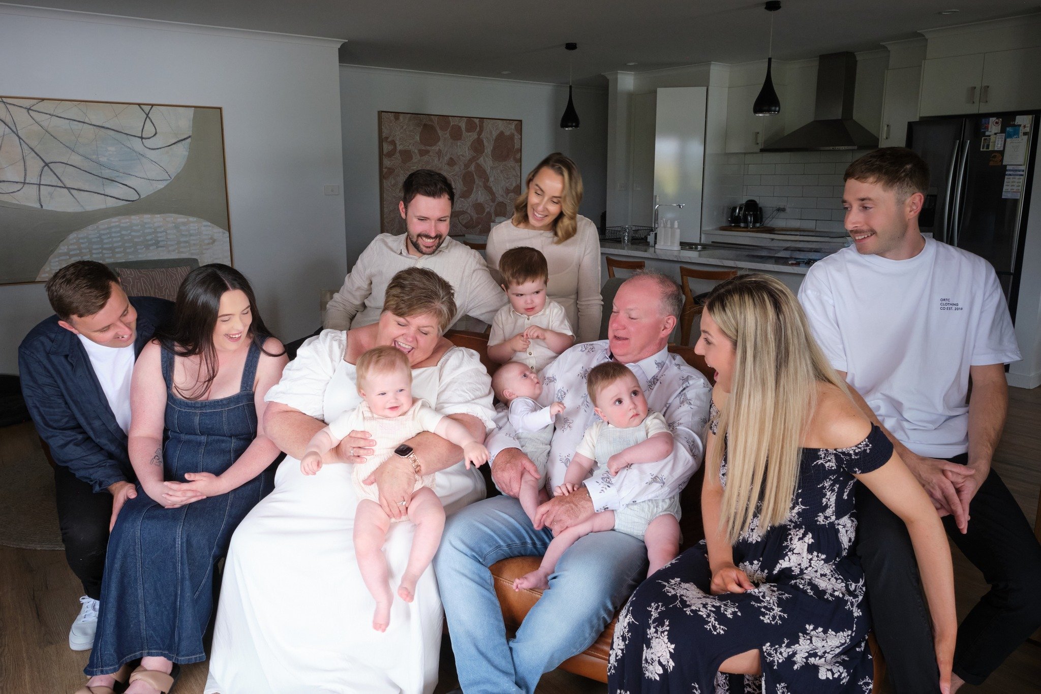 There isn&rsquo;t a strict limit on how many family members can attend a family session. I photograph immediate families as well as extended families, including grandparents and adult children. Larger groups just mean a bit more time and guidance to 