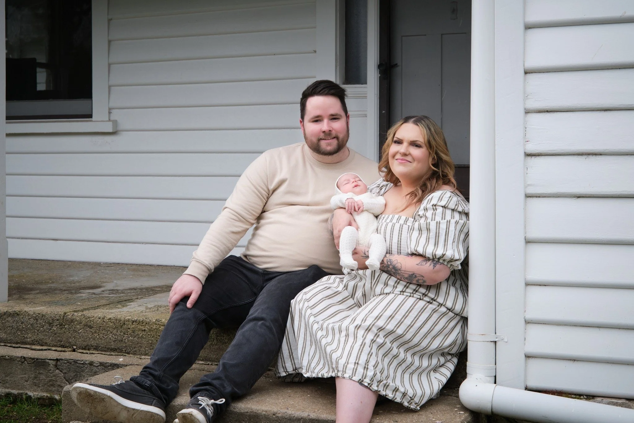 A lot of parents assume their home needs to look perfect before they can book an in‑home session. Parents sometimes worry that their partner isn&rsquo;t particularly excited about having photos taken. In my experience, once the session starts and eve