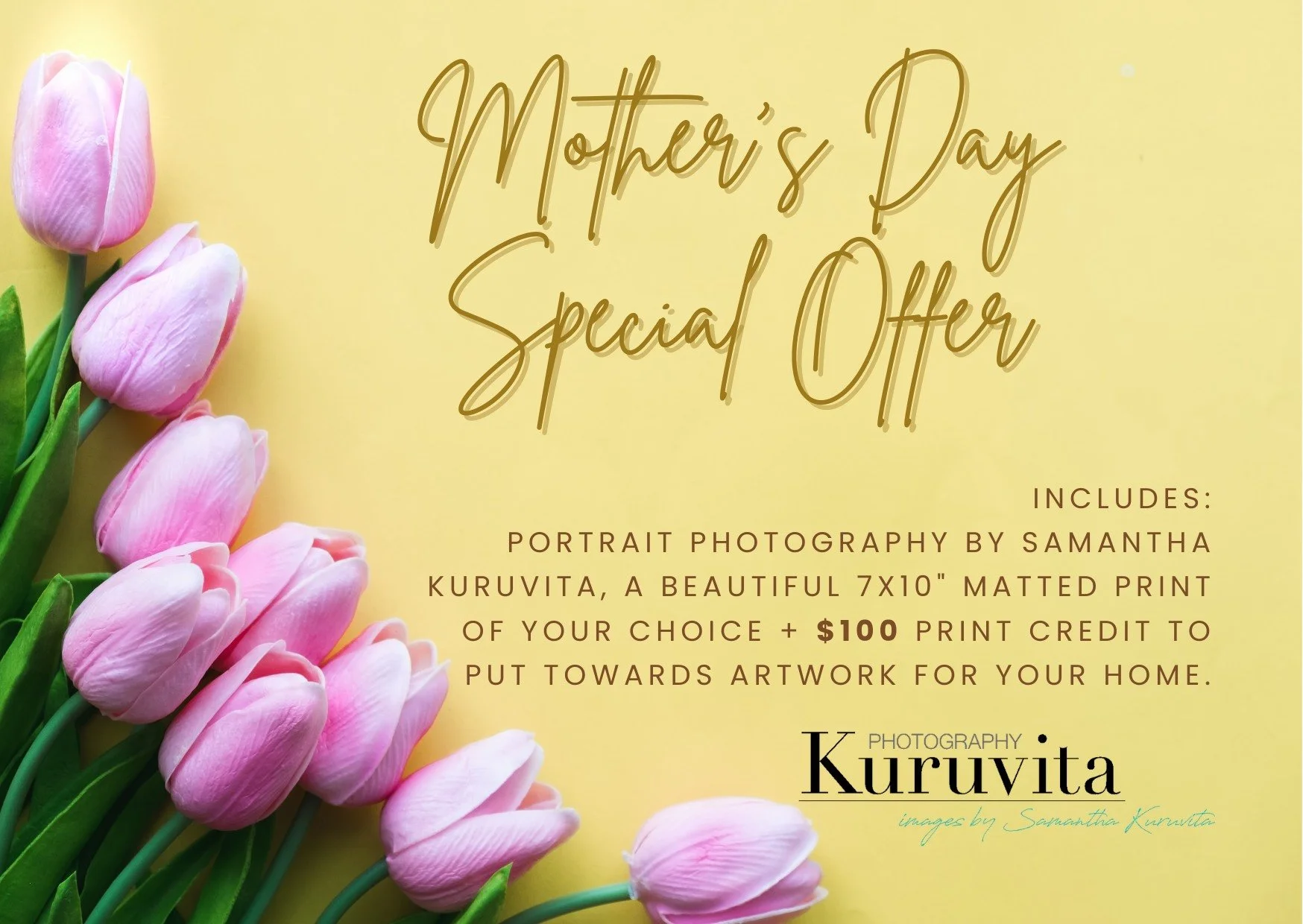 If Mother's Day has crept up on you a bit, you're not alone.

A portrait gift voucher is one of those gifts that still feels thoughtful, even if you're organising it closer to the day. It gives Mum or Grandma something meaningful to look forward to, 