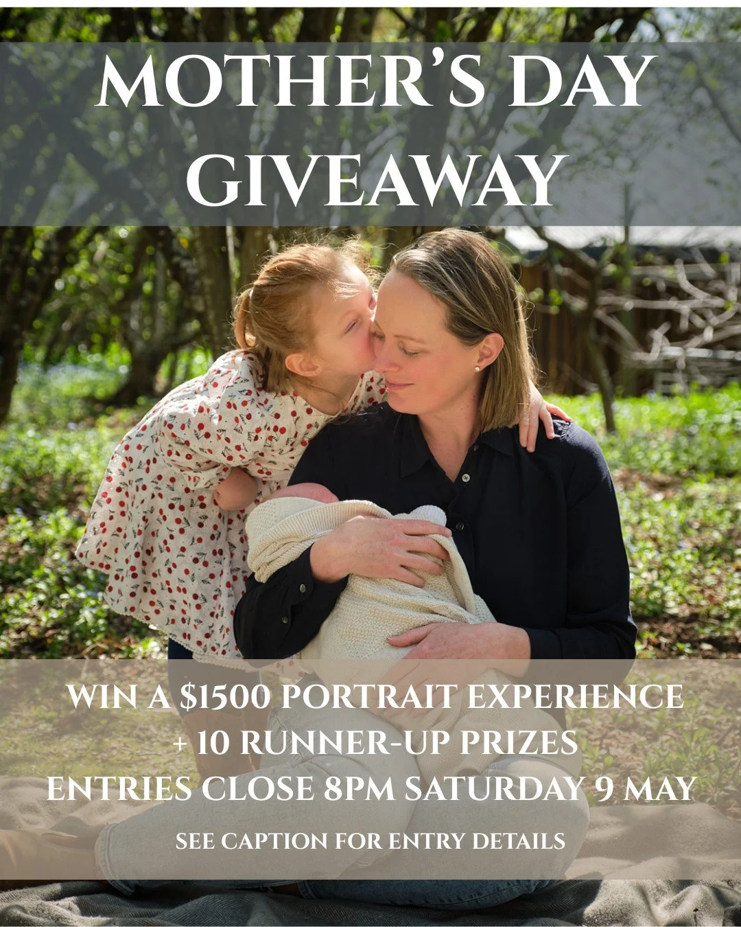 Final reminder that my Mother&rsquo;s Day giveaway closes tonight at 8pm.

If you&rsquo;re a mum, have a mum, know a mum, or a mum-to-be, I&rsquo;d love for you to enter.

You can enter here:
https://www.samanthakuruvita.com/mothers-day-giveaway

And