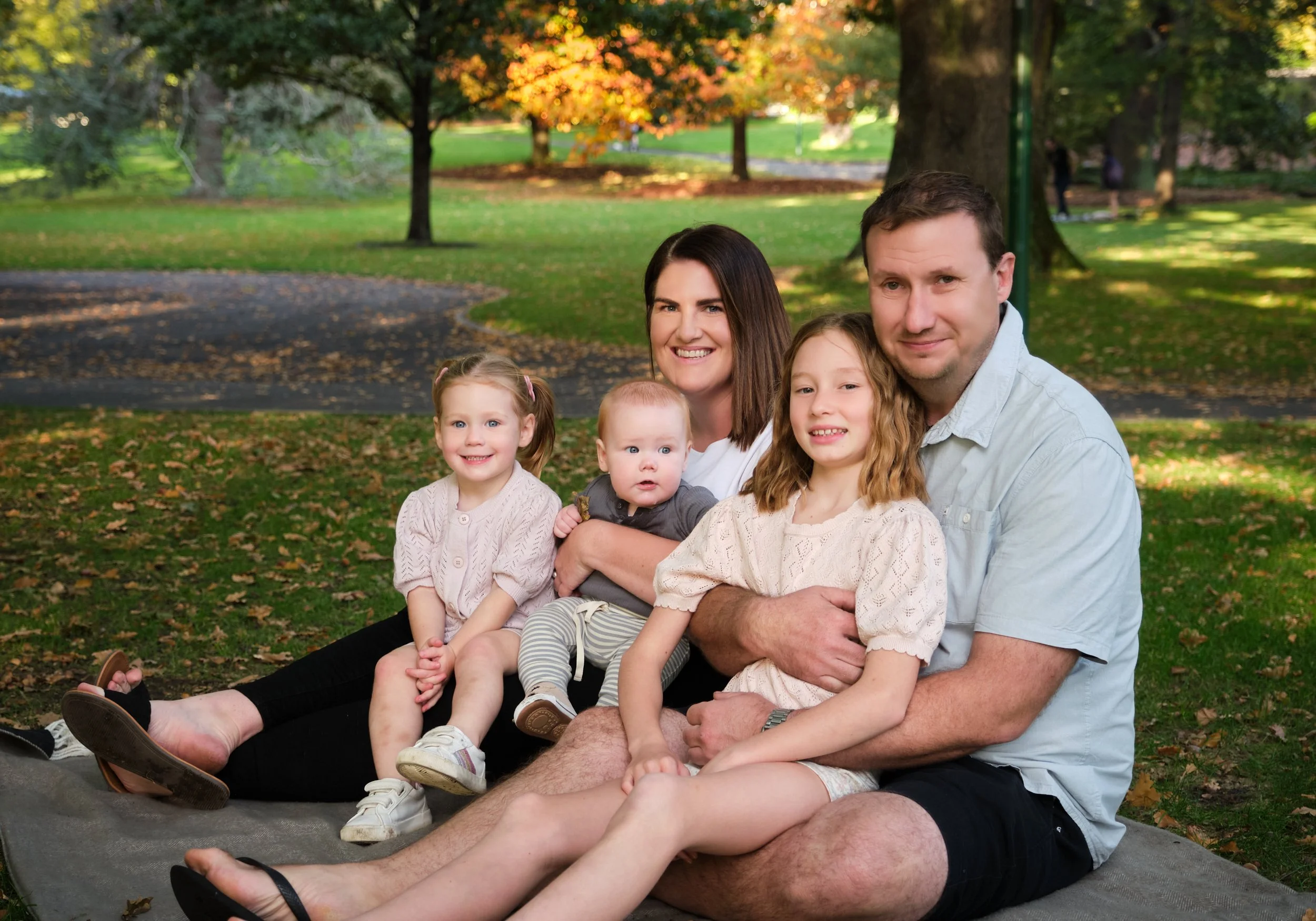 The Ferguson Family — Family Portrait Session at City Park