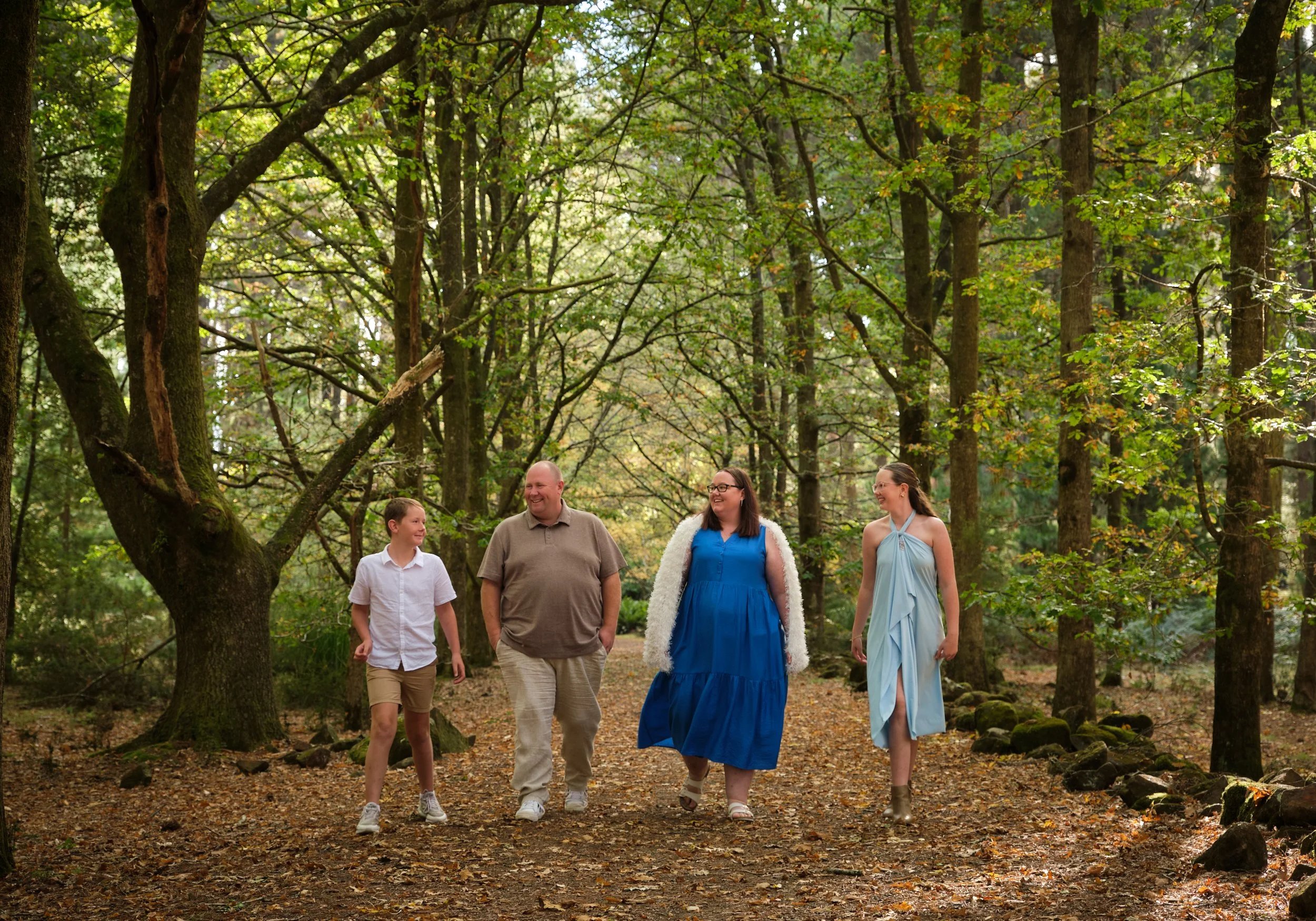 The North Family - Autumn Family Photography at Hollybank