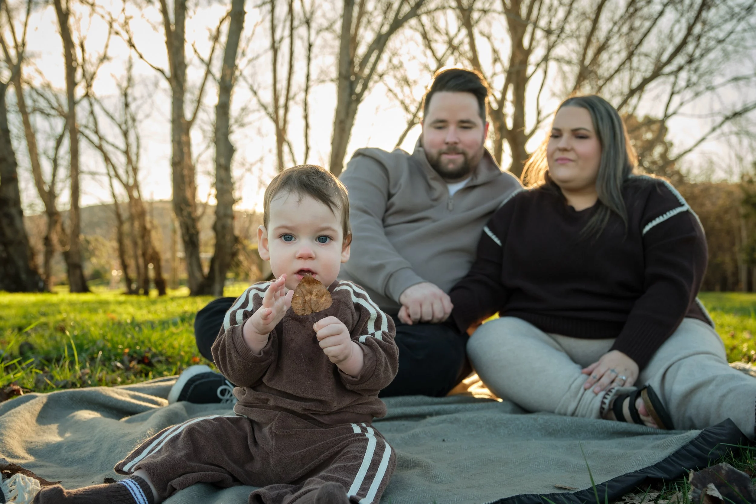 The Williams Family – First Birthday Family Session at Hadspen River
