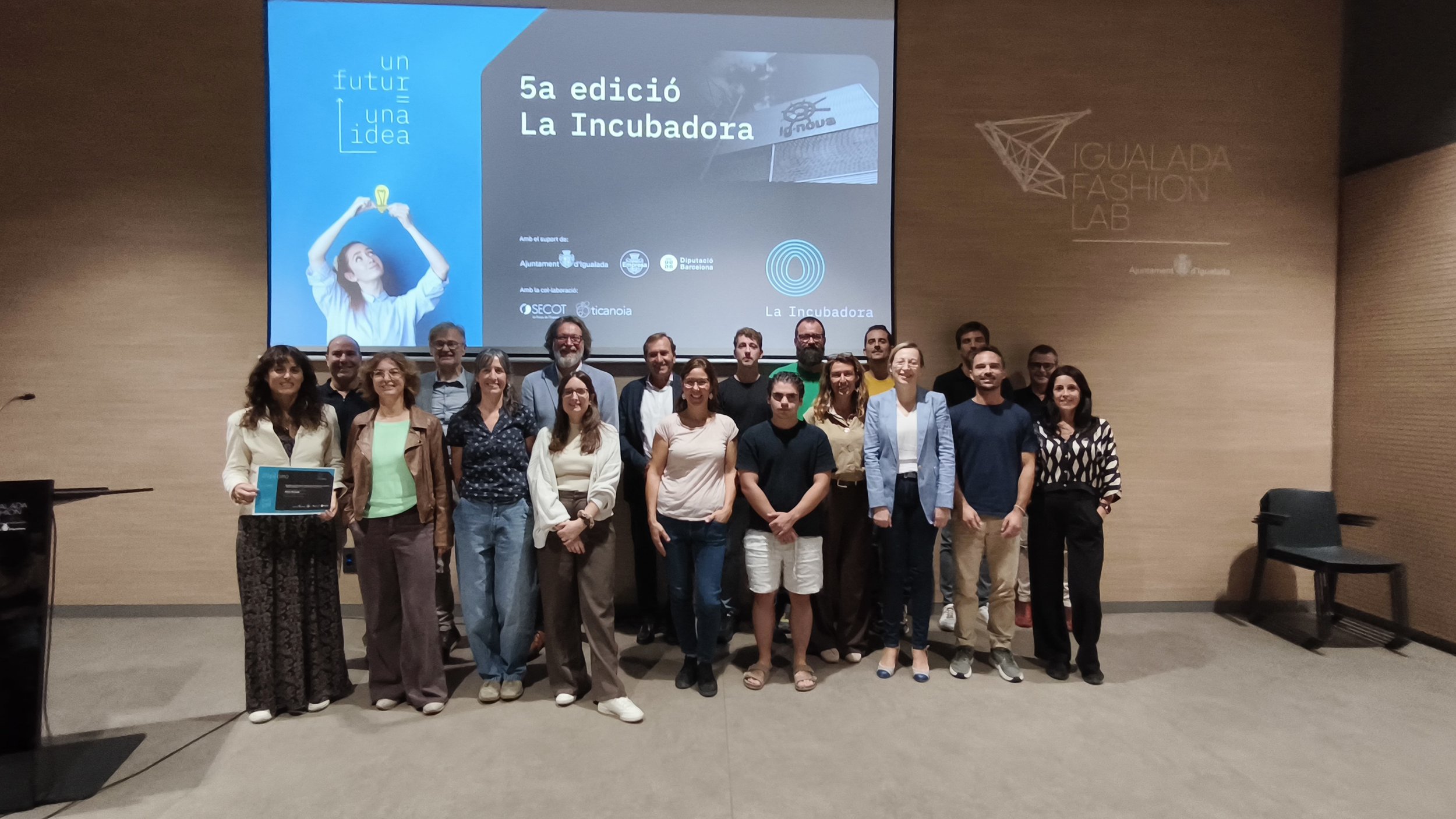 Acte cloenda 5a edició La Incubadora de l'Ajuntament d'Igualada