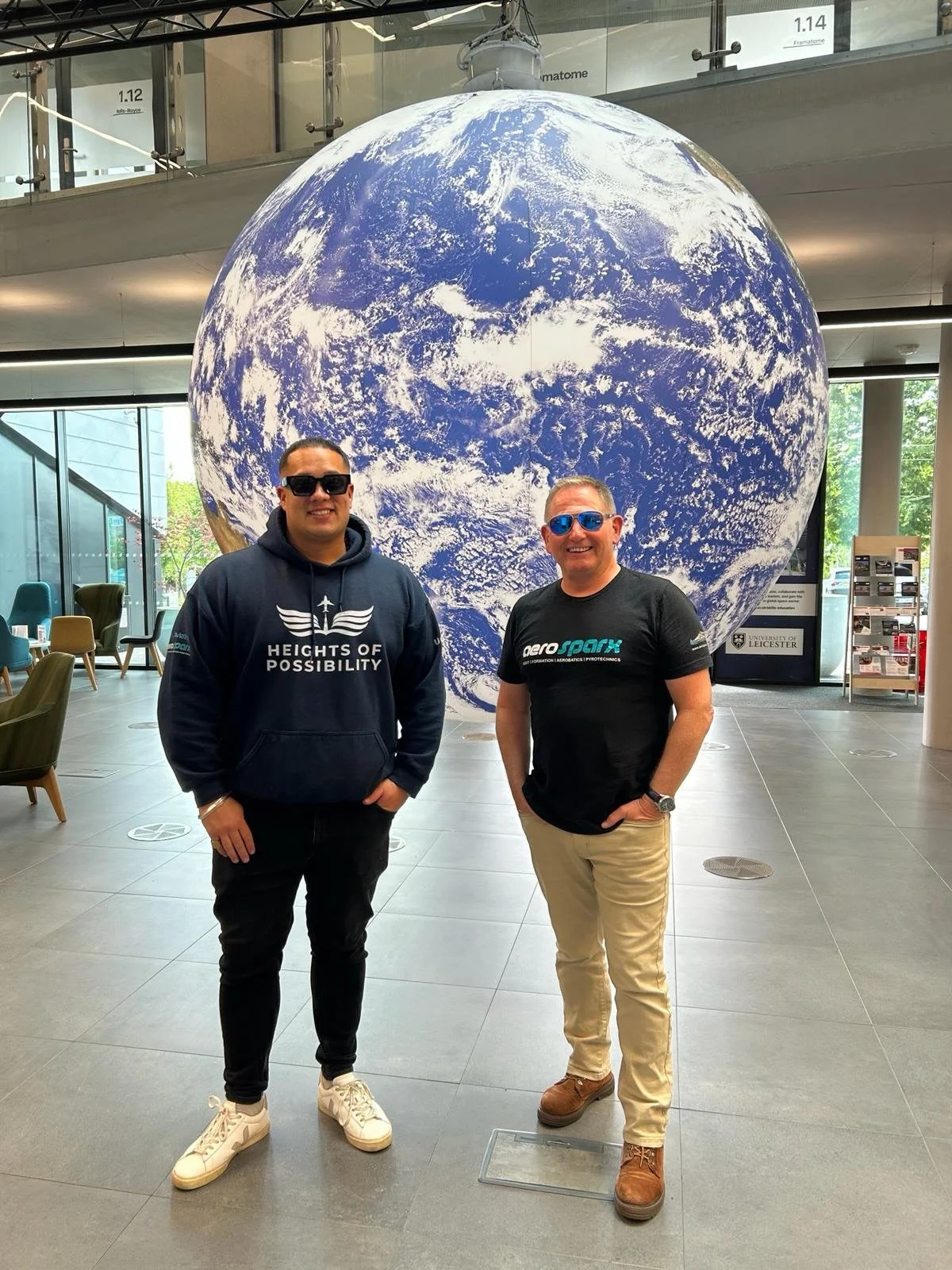 An honour to speak at the @spaceparkleic along side @iamchrisdesai sharing our &ldquo;Heights of Possibility&rdquo; @uoceanproject inspiring youth, businesses and visionary thinkers to collabrate to make a difference. 

Great conversations around #in
