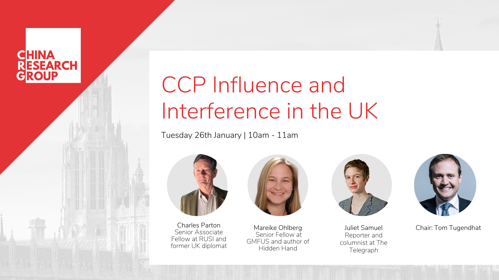 CCP Influence and Interference in the UK