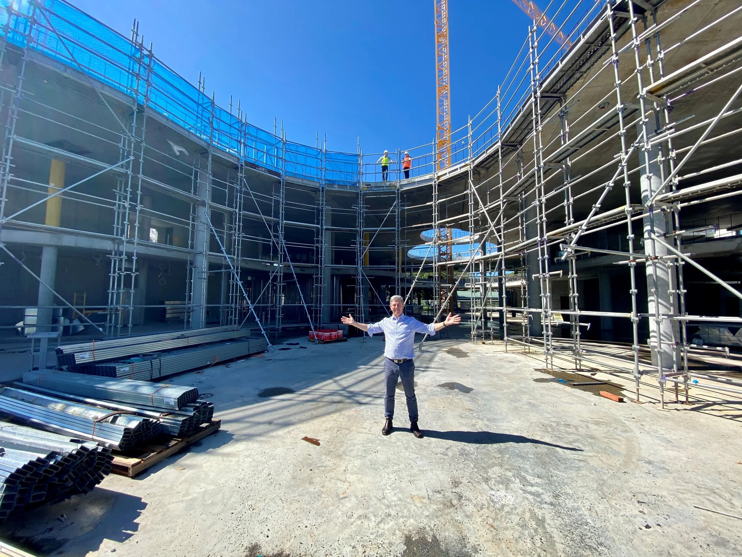 WORK RECOMMENCES ON FORSTER CIVIC PRECINCT