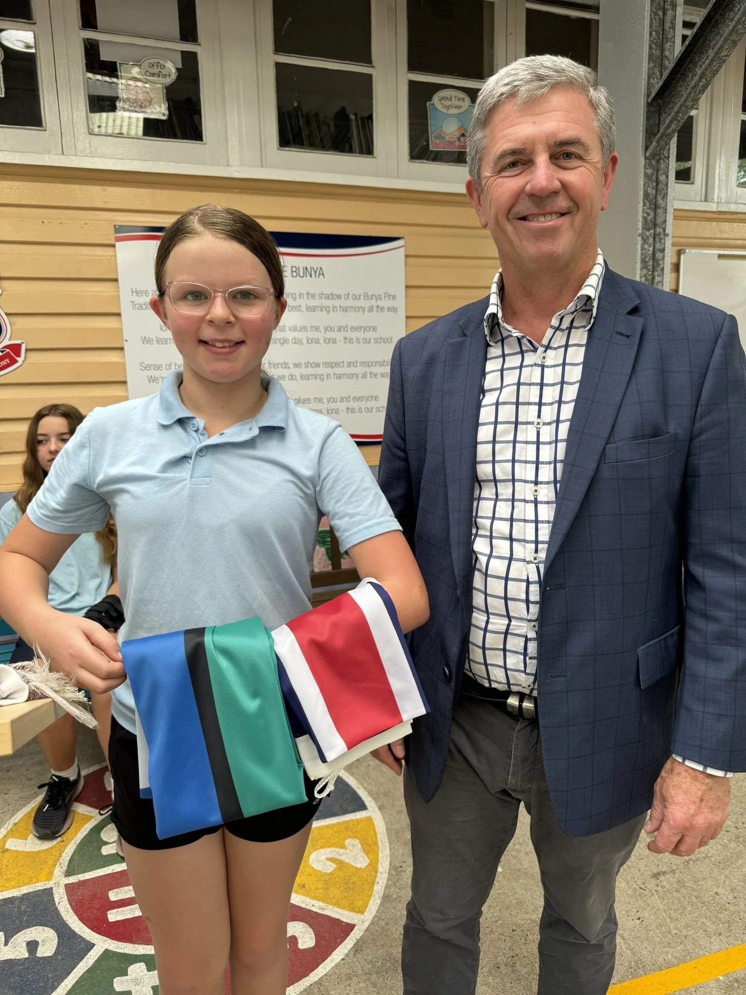 SCHOOL FLAG PRESENTATION