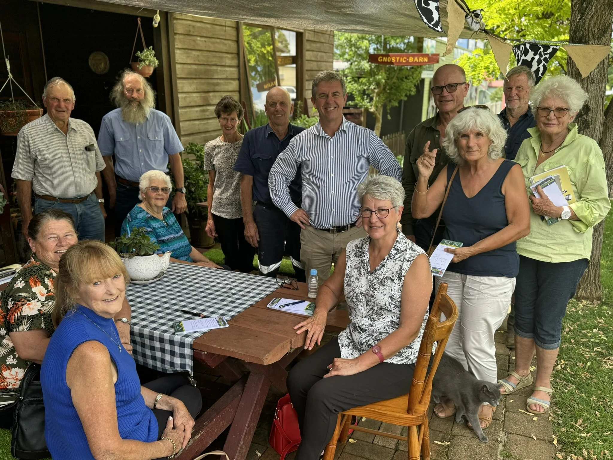 WIDE-RANGING DISCUSSION AT COMBOYNE CATCH-UP