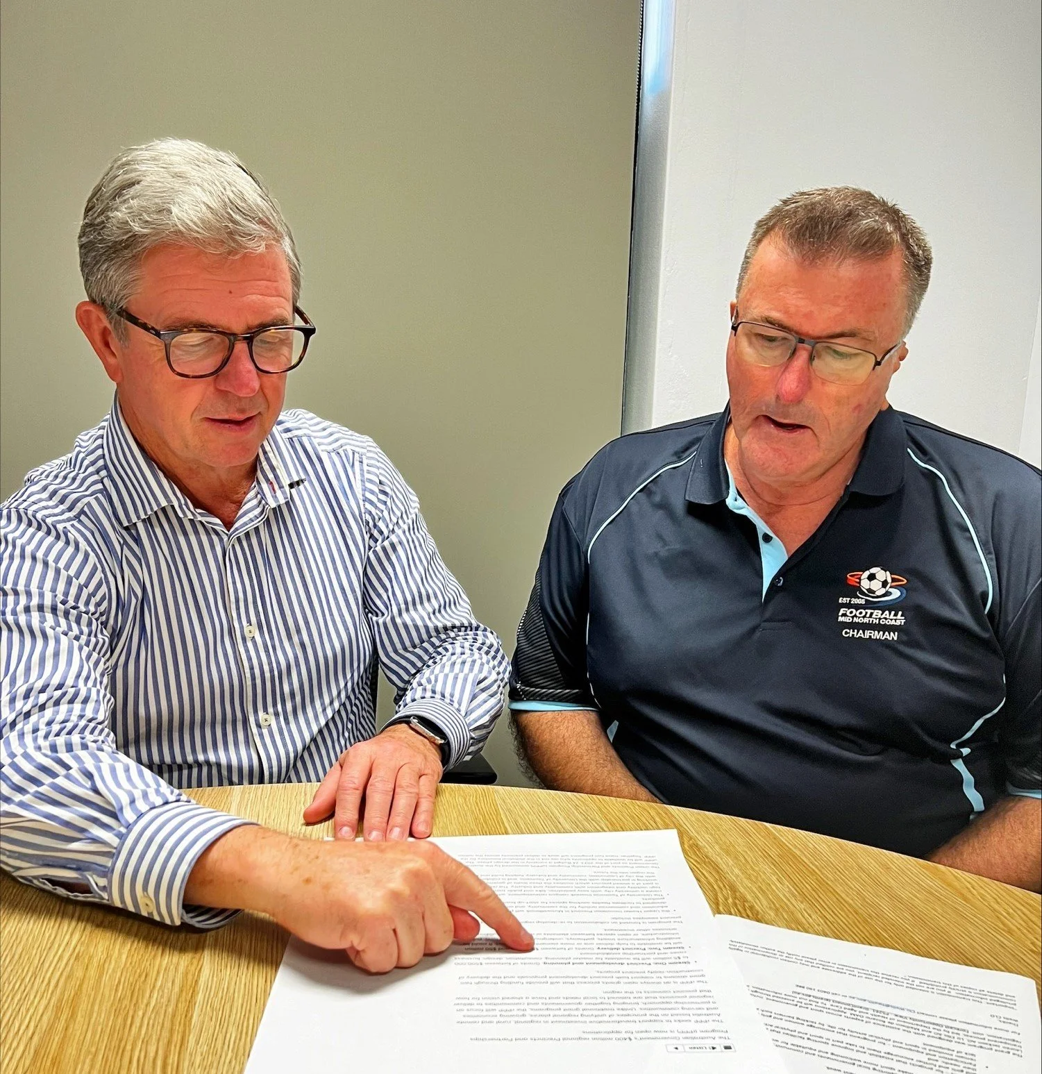 TALKS WITH FOOTBALL MID NORTH COAST 