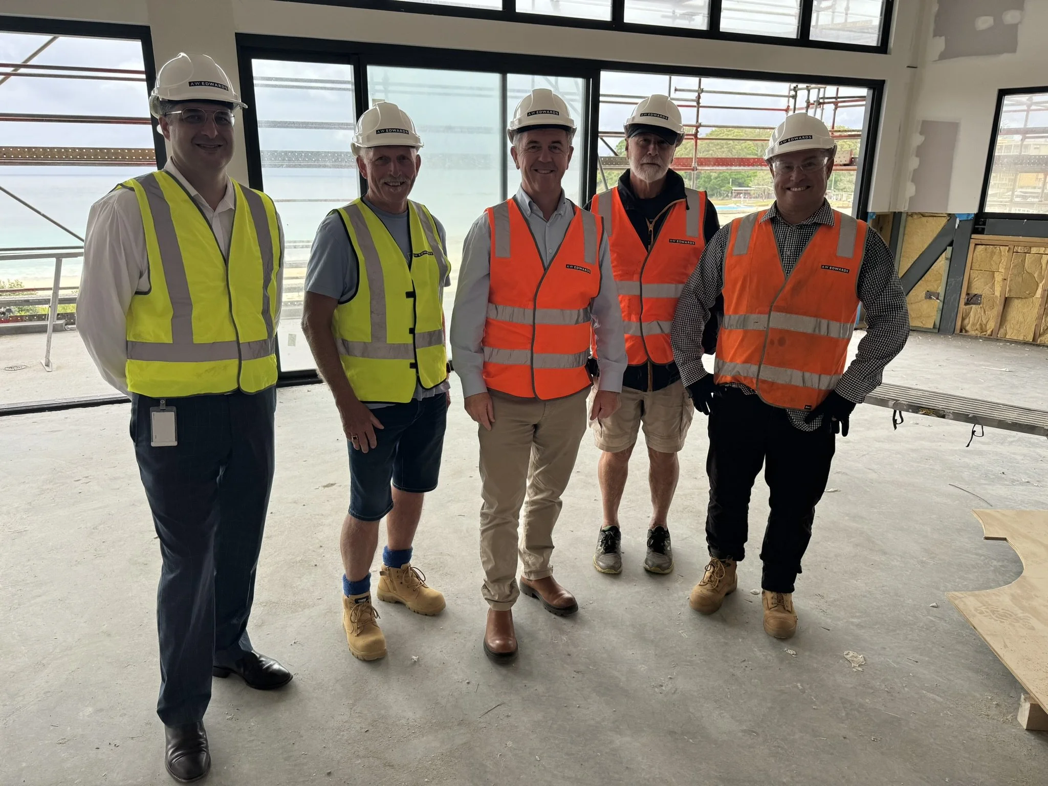 SURF CLUB BUILD PROGRESSES