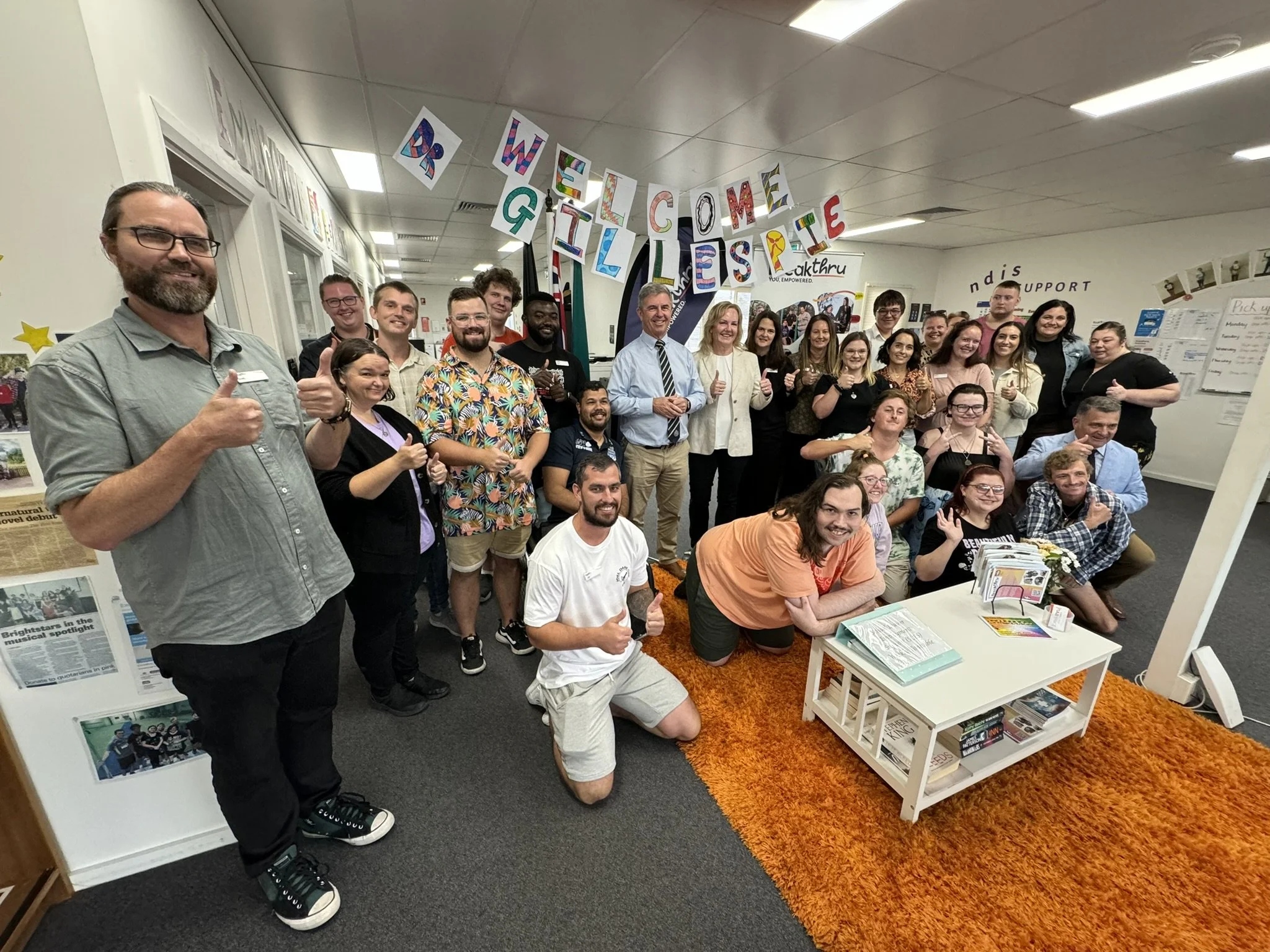 VISIT TO BREAKTHRU IN TAREE