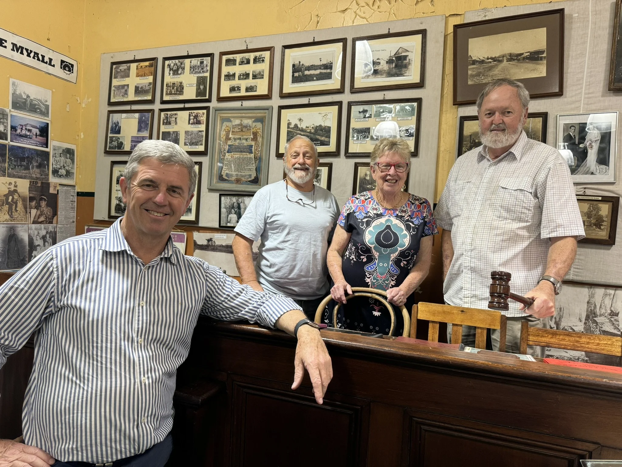 HISTORICAL SOCIETY SECURES GRANT