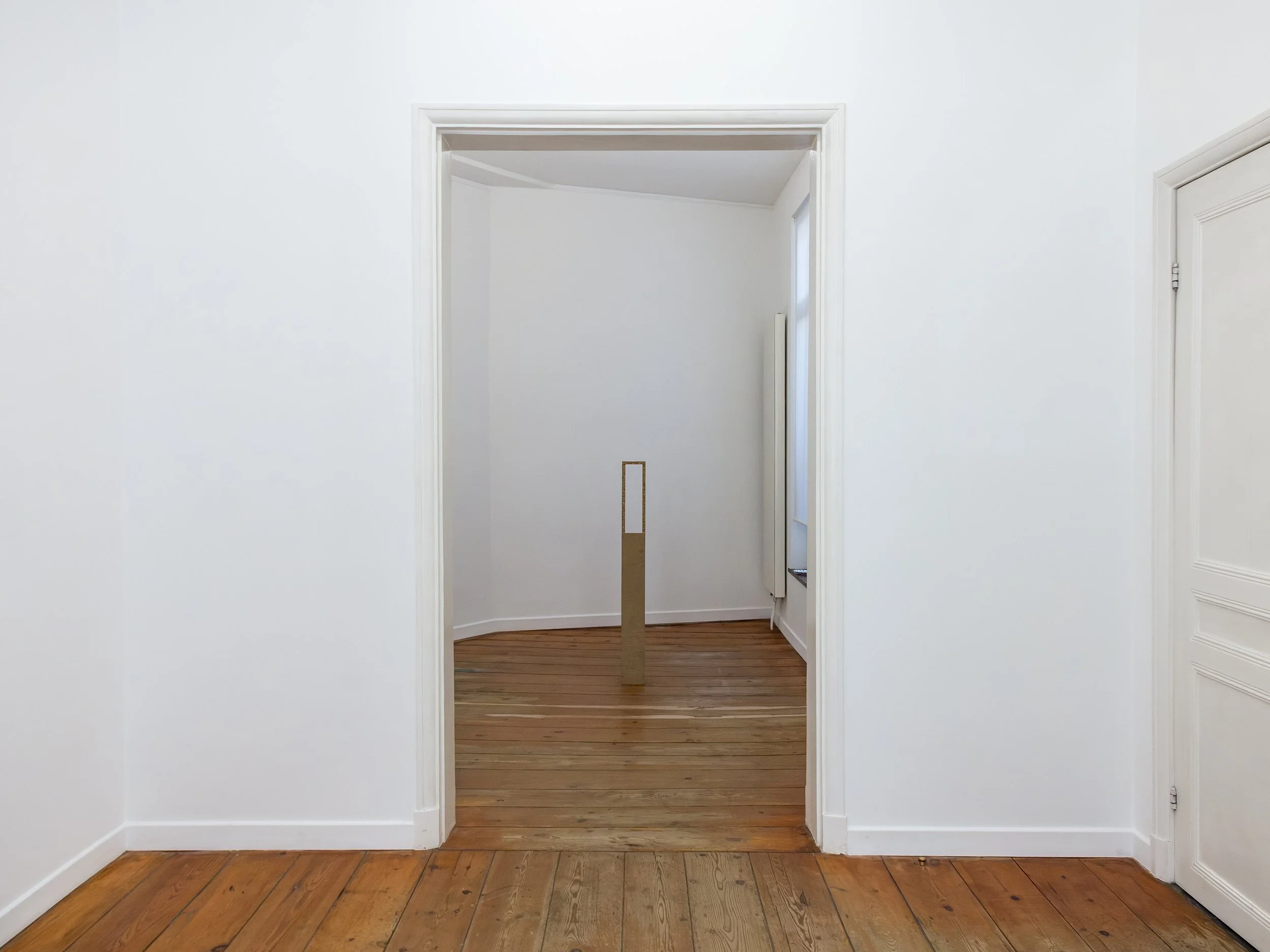 installation view, 'The title of the exhibition is the first sentence of the page you read', 2026, BEIGE, Brussels, BEL