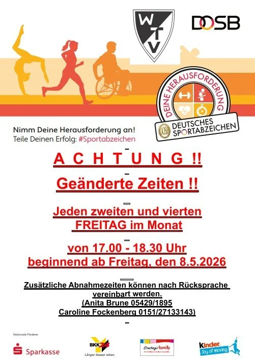 Sportabzeichen startet wieder durch