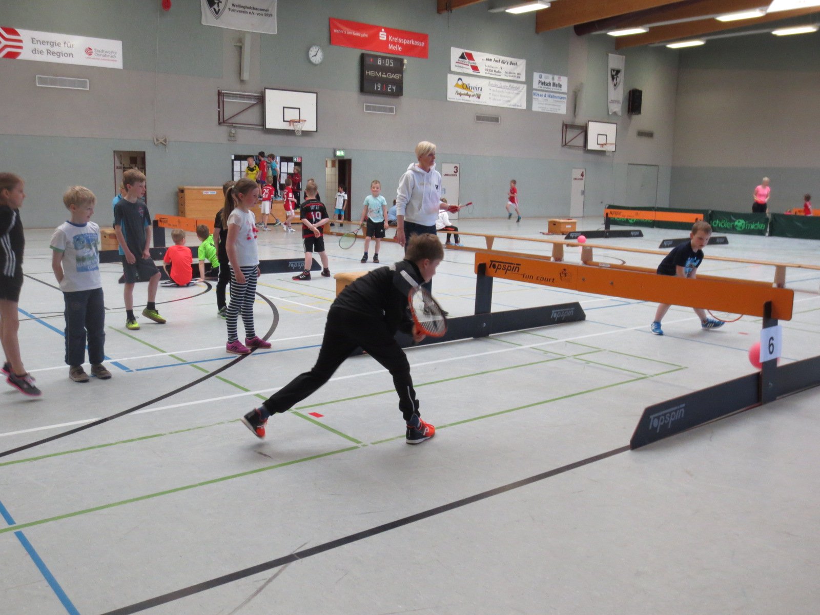 Low-T-Ball-Turnier in der Beutlinghalle