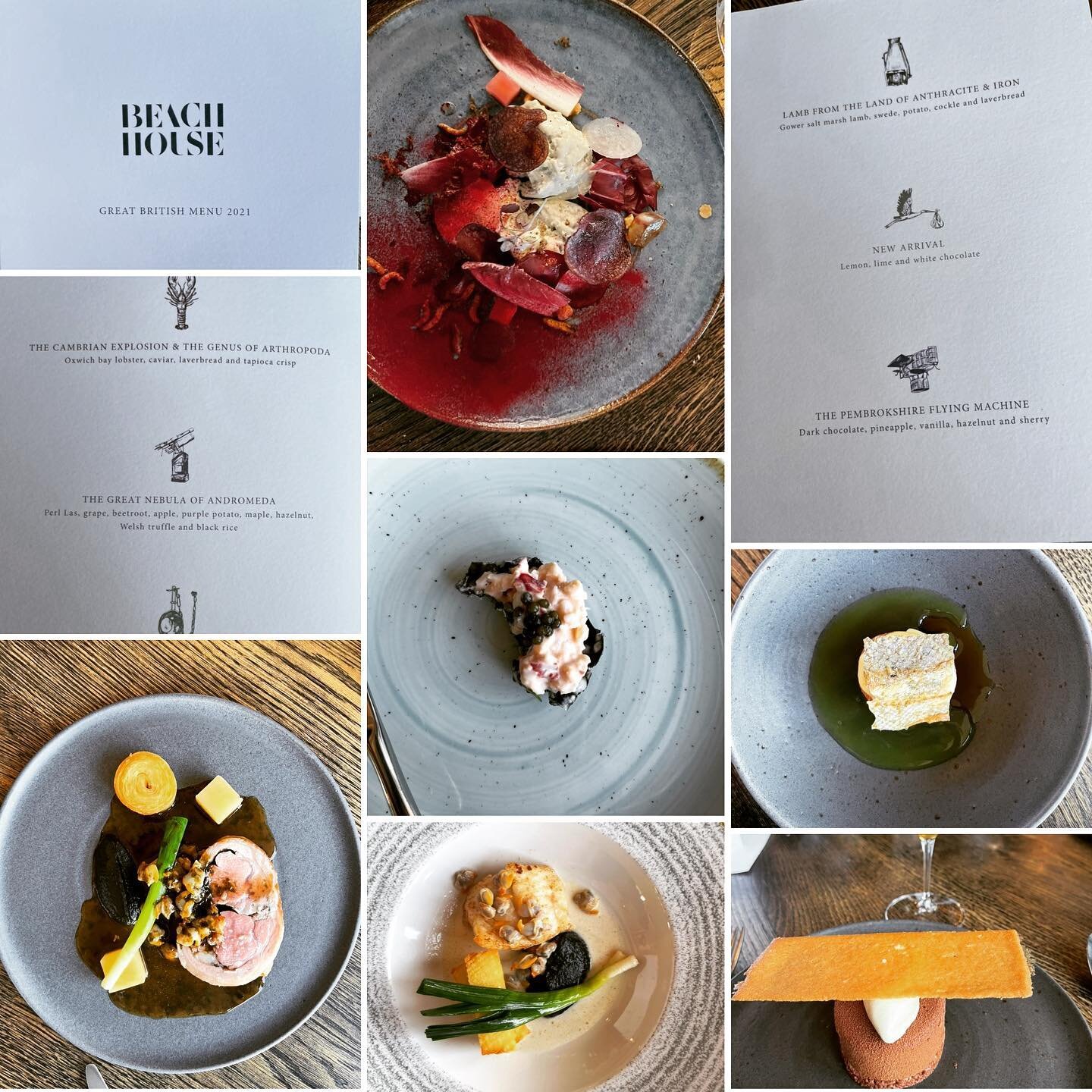 Great British Menu event at Beach House. The food was perfection. come and visit