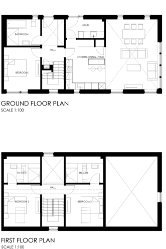 West Lothian new builds floorplan