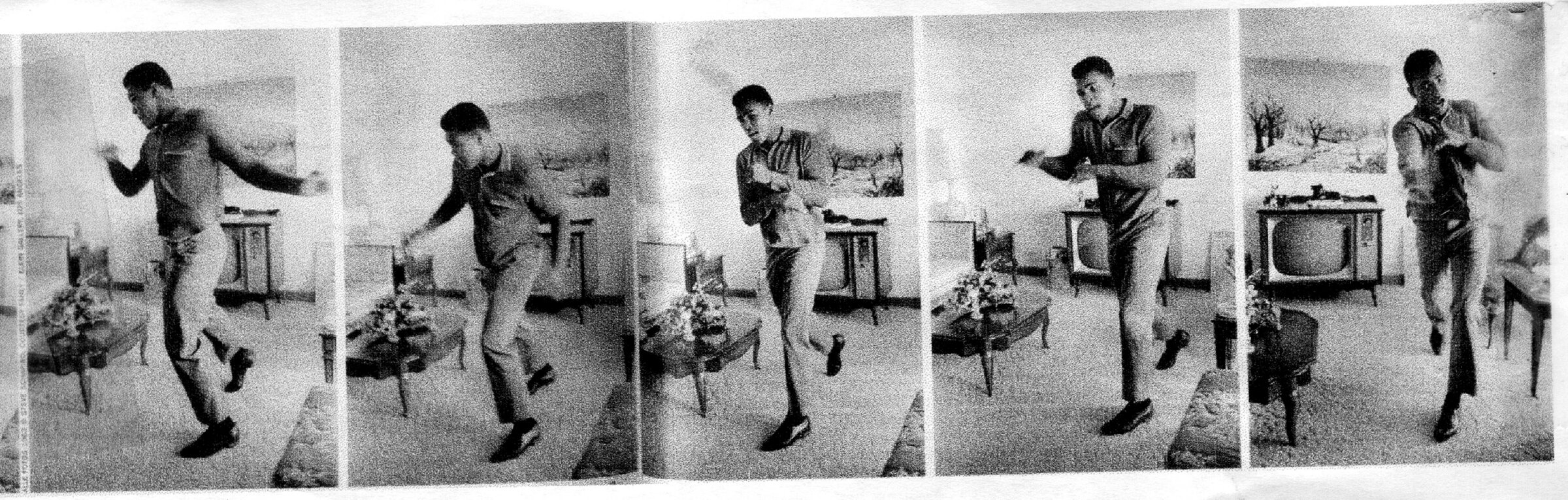 Steve Shapiro, Ali Sequence, 1963, gelatin print