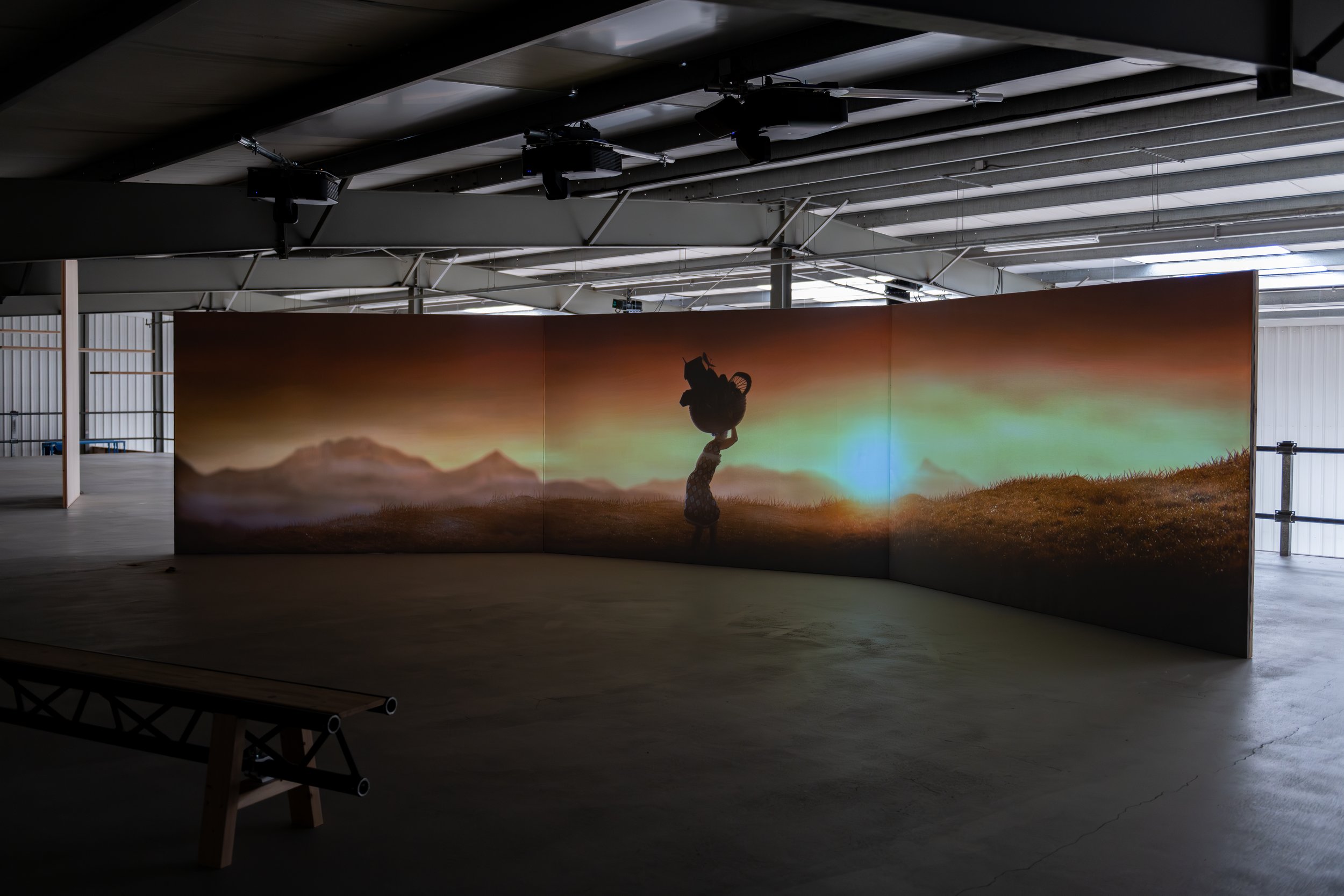  Installation view by Fabian Landewee 