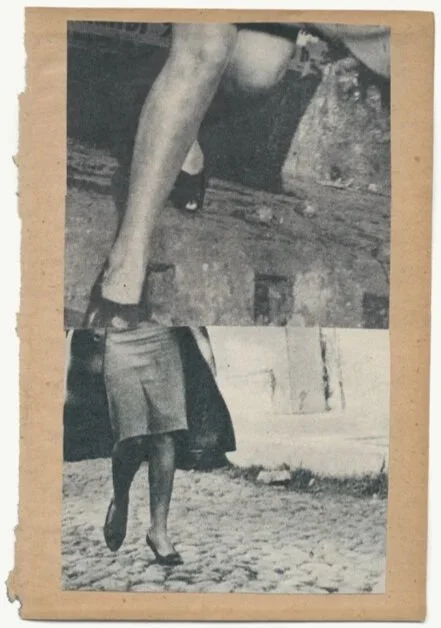 Katrien de Blauwer, Jump Cuts 3, 2015, collage