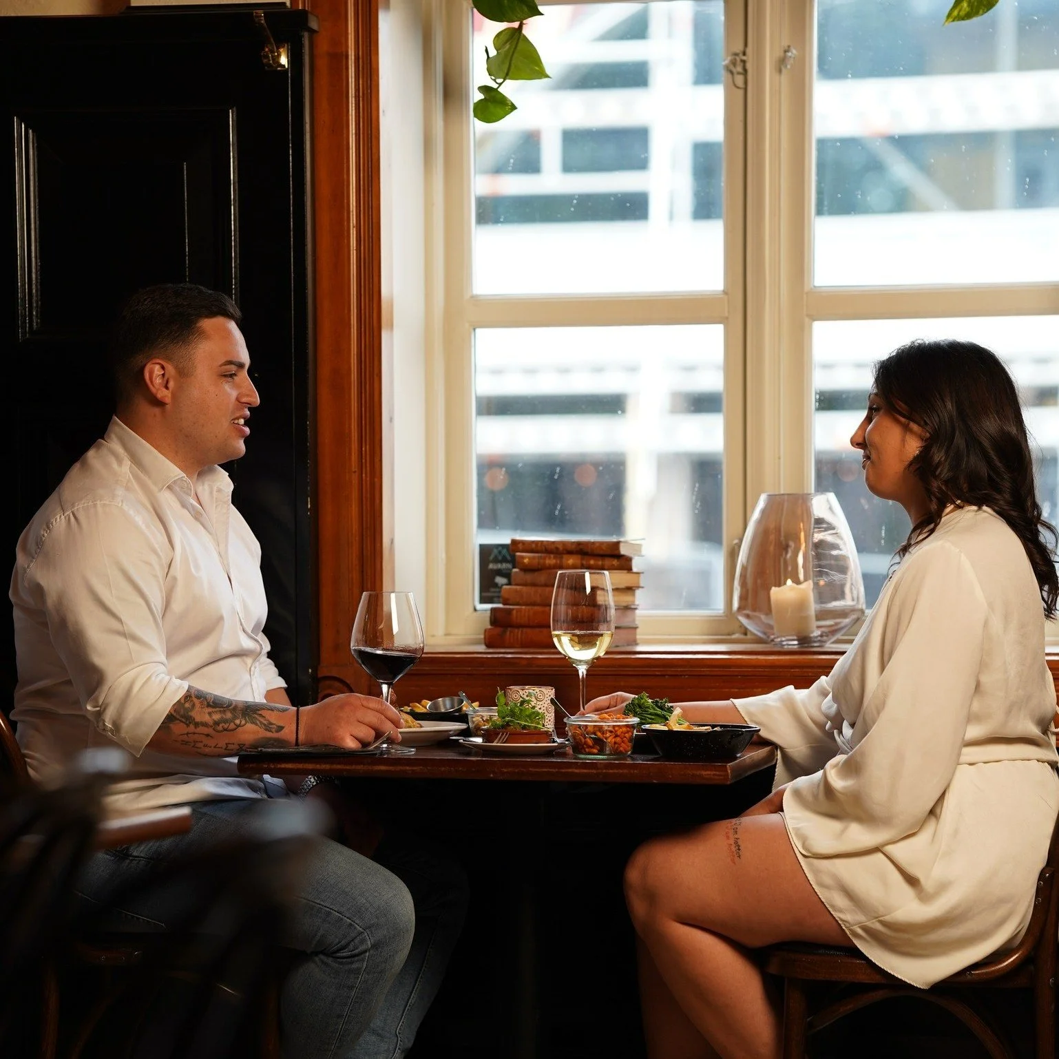 Whether it's your first date 💕, a special anniversary 💍, or an intimate dinner for two 🕯️, we're here to make every moment unforgettable.

✨ Indulge in exceptional flavors, a warm atmosphere, and memories you'll cherish long after the last bite.

