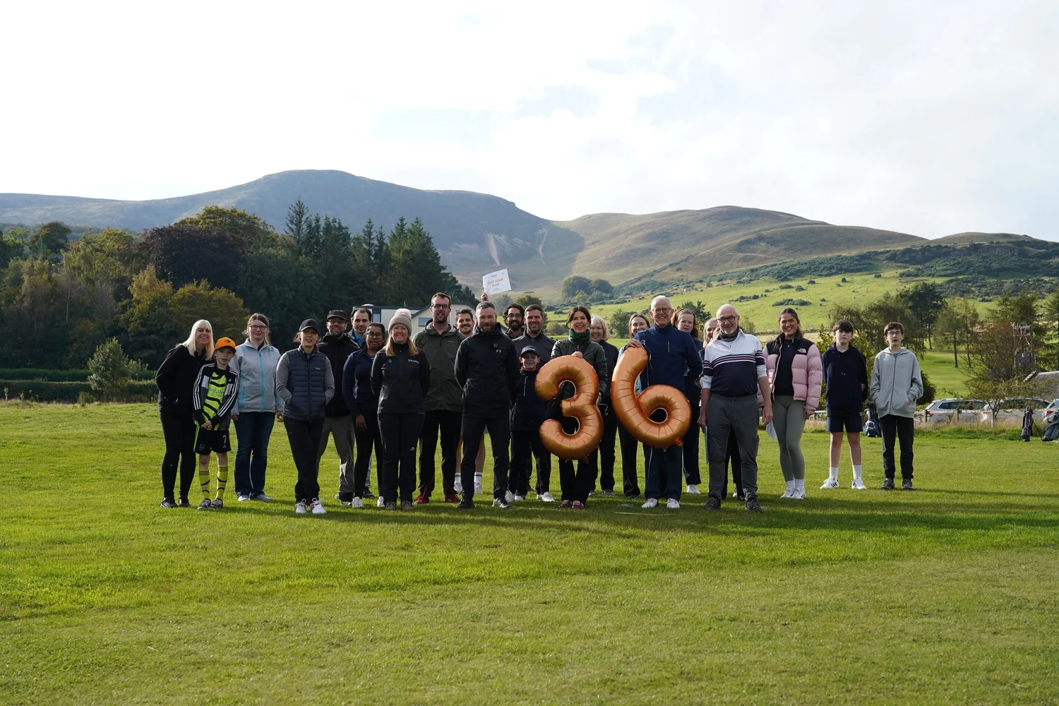 Group golf lessons in Edinburgh: a Play 9 – Score 36 event at Swanston
