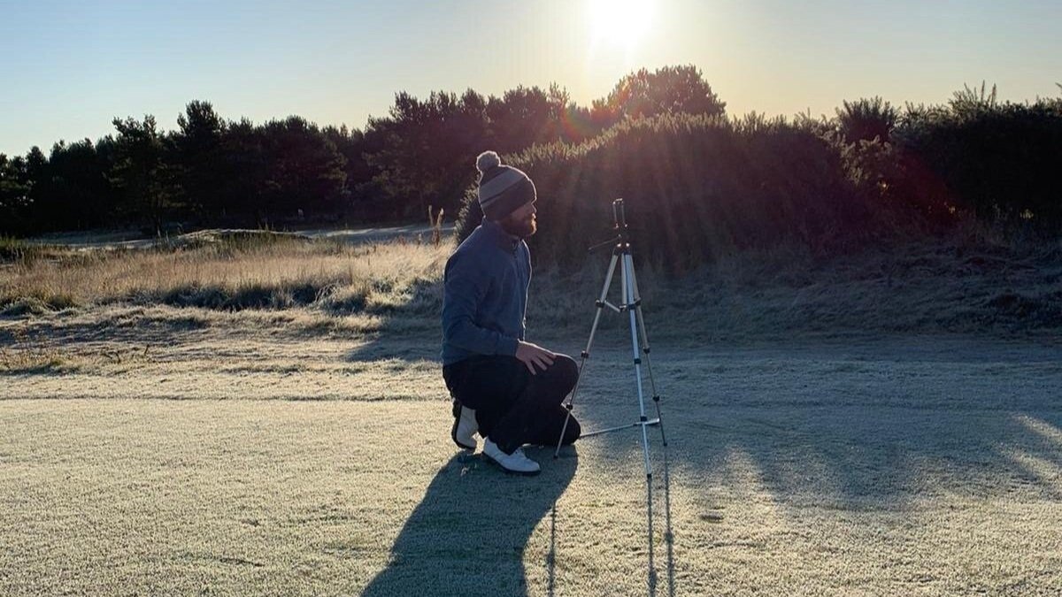 Learn to play golf in Edinburgh on the range at Swanston