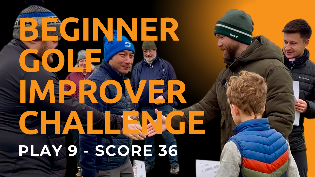 Beginner & Improver Golf Challenge! 🏌️‍♂️ Play 9 - Score 36 | Green-Back Event at Swanston ⛳💪