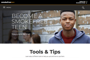 Become A Smokefree Teen