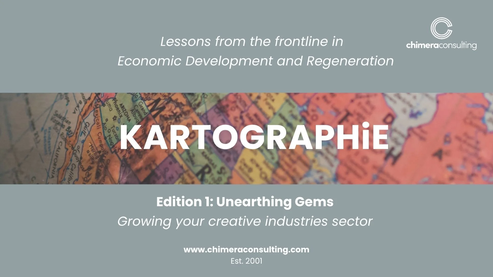 KARTOGRAPHiE - Edition 1 “Unearthing Gems” 