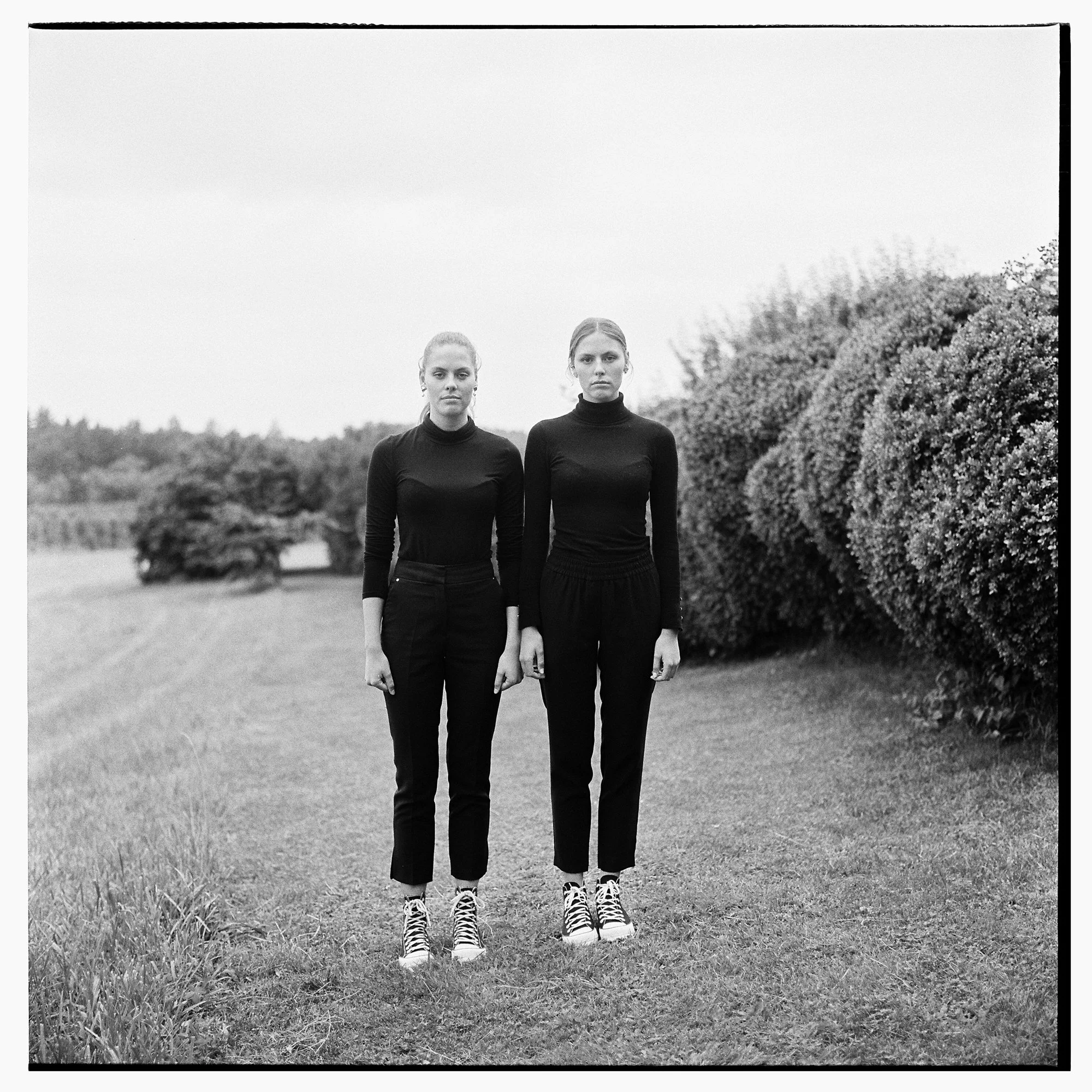 Portrait-Analog-S/W-Film photography-Konstanz