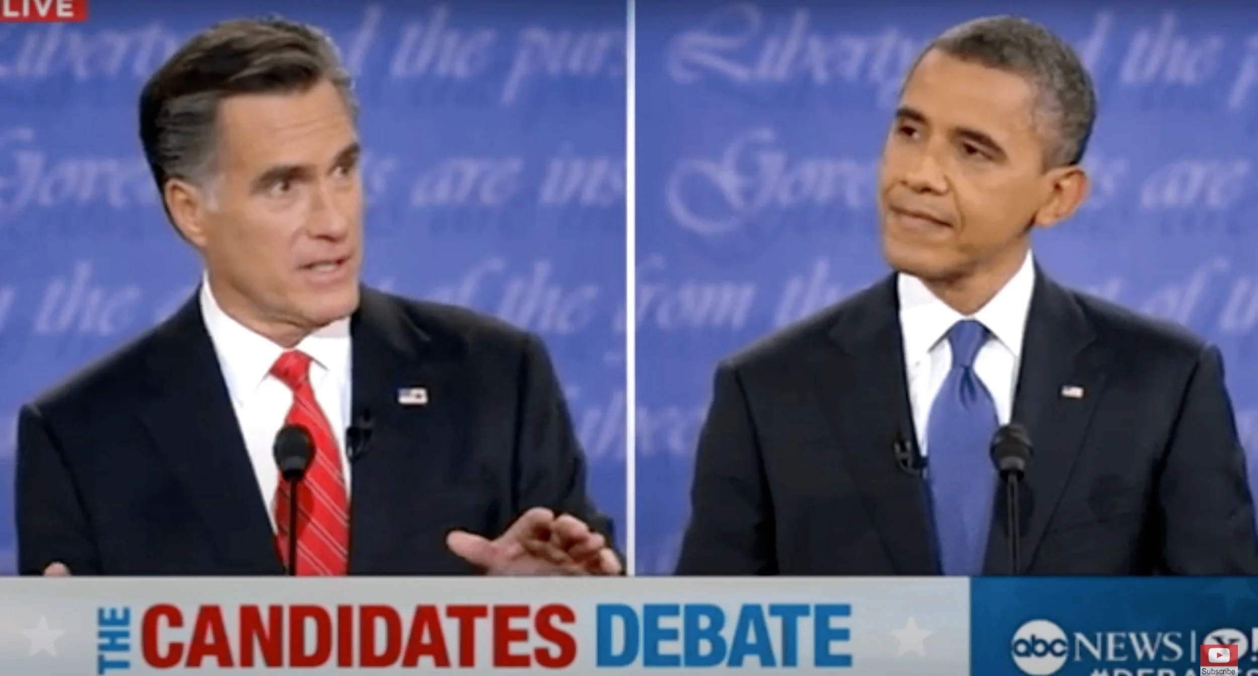 2012 US Presidential Debates