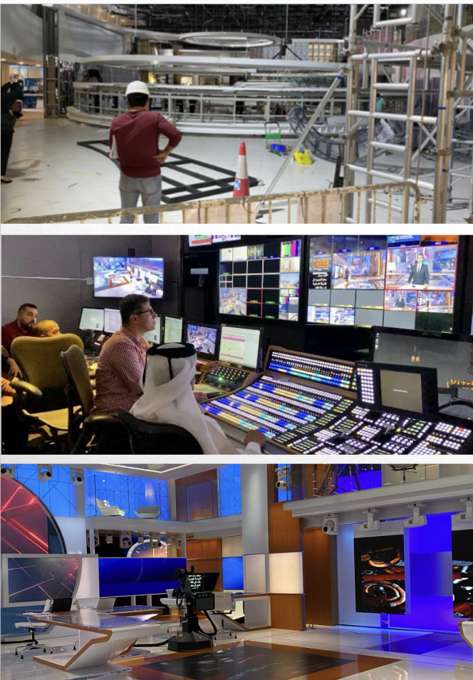 Al Jazeera- 25th Anniversary Relaunch and Studio Build