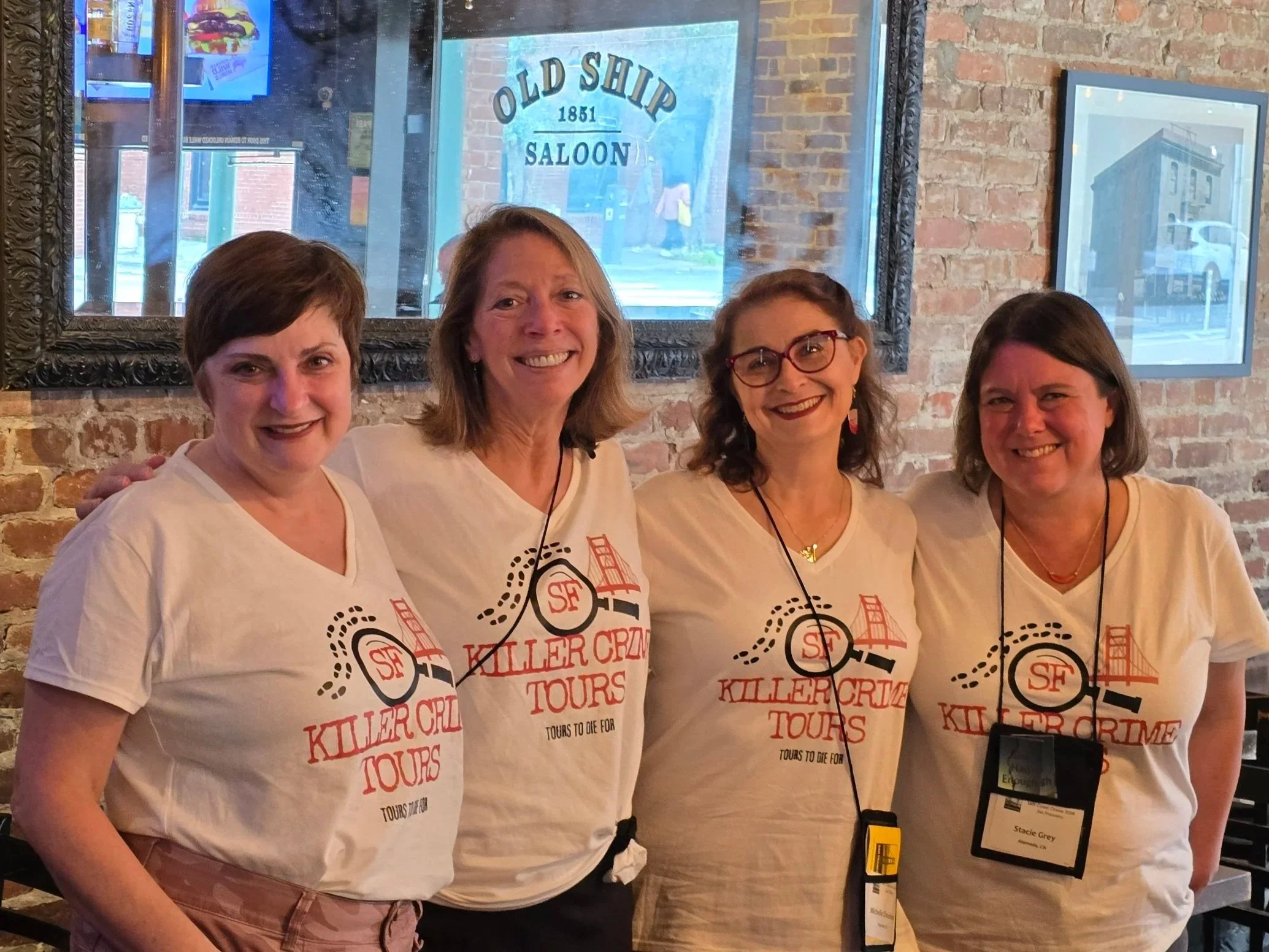 SF Killer Crime Tours shirts